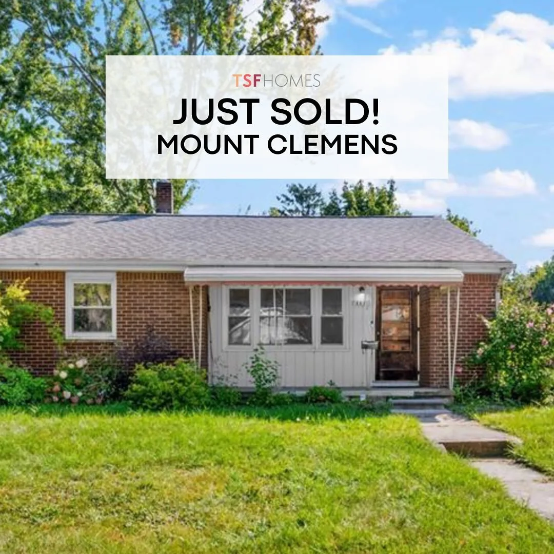 🎉 Just Sold in Mt. Clemens! 🎉
This home was referred to TSF Homes by a local trustee, and thanks to our trusted network of contractors, we got it listing-ready fast &mdash; and sold in just 2 weeks for 96%+ of list price!
Thinking about selling? Ou