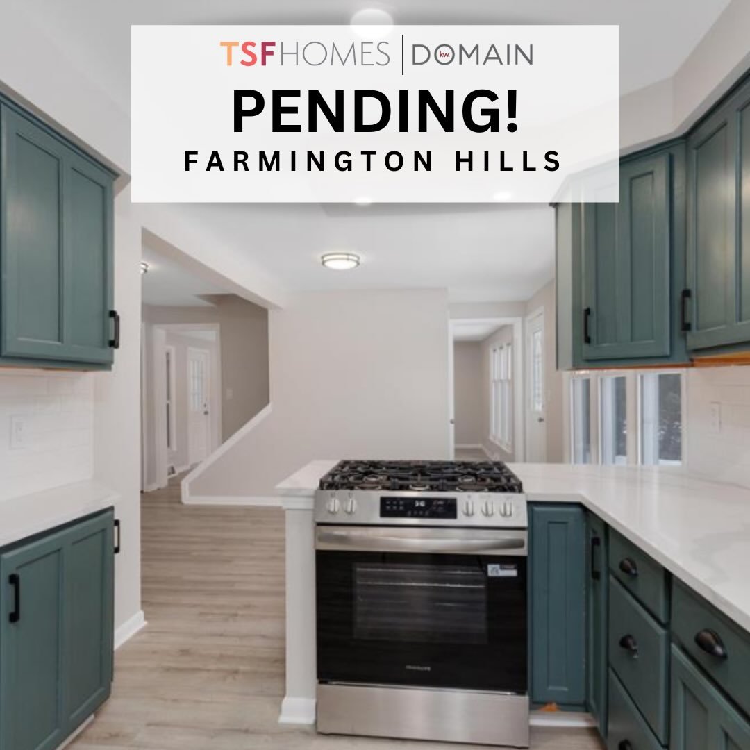 When the initial buyers fell through, we moved fast 💪
This completely remodeled Farmington Hills home came back on the market and our first-time homebuyers were ready. After navigating inspection findings and negotiating strategically, we&rsquo;re t
