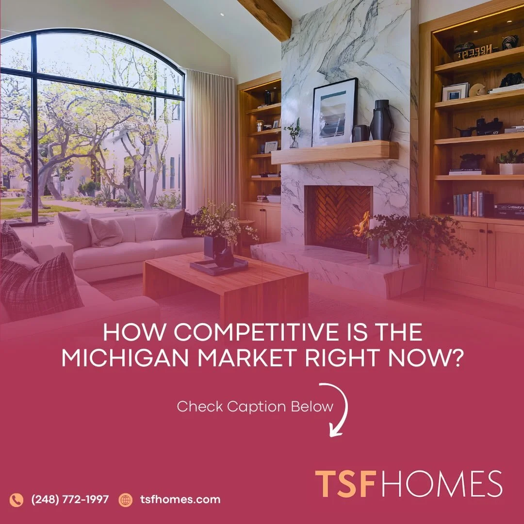 How competitive is the Michigan market right now? 🏡
Short answer: it depends &mdash; but things are more balanced than they&rsquo;ve been in years.
Homes in high-demand areas are still moving fast &mdash; especially when they&rsquo;re priced right a