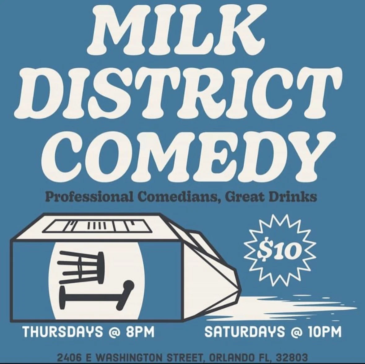 Milk District Comedy
