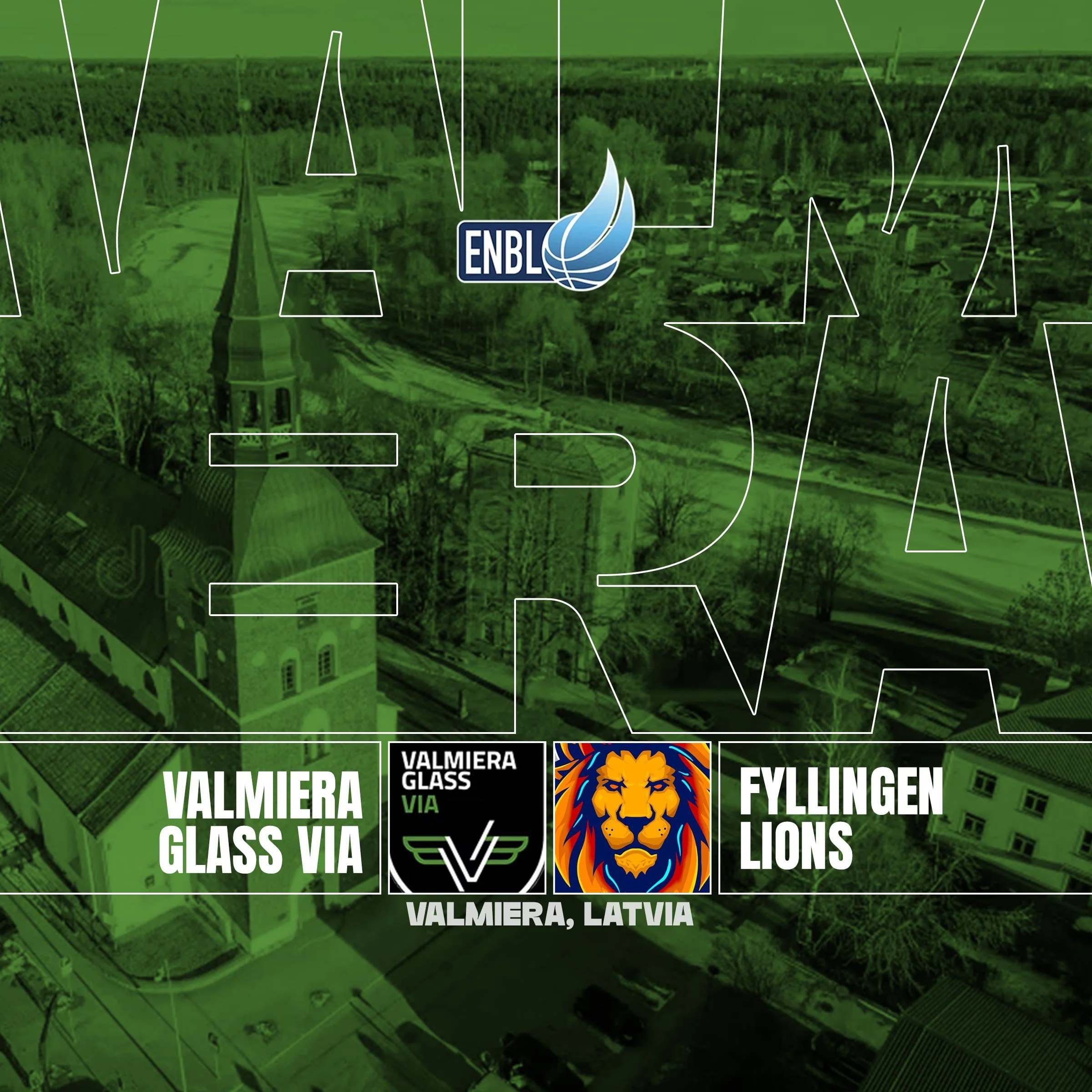 ENBL: Valmiera Glass Via mot Fyllingen Lions