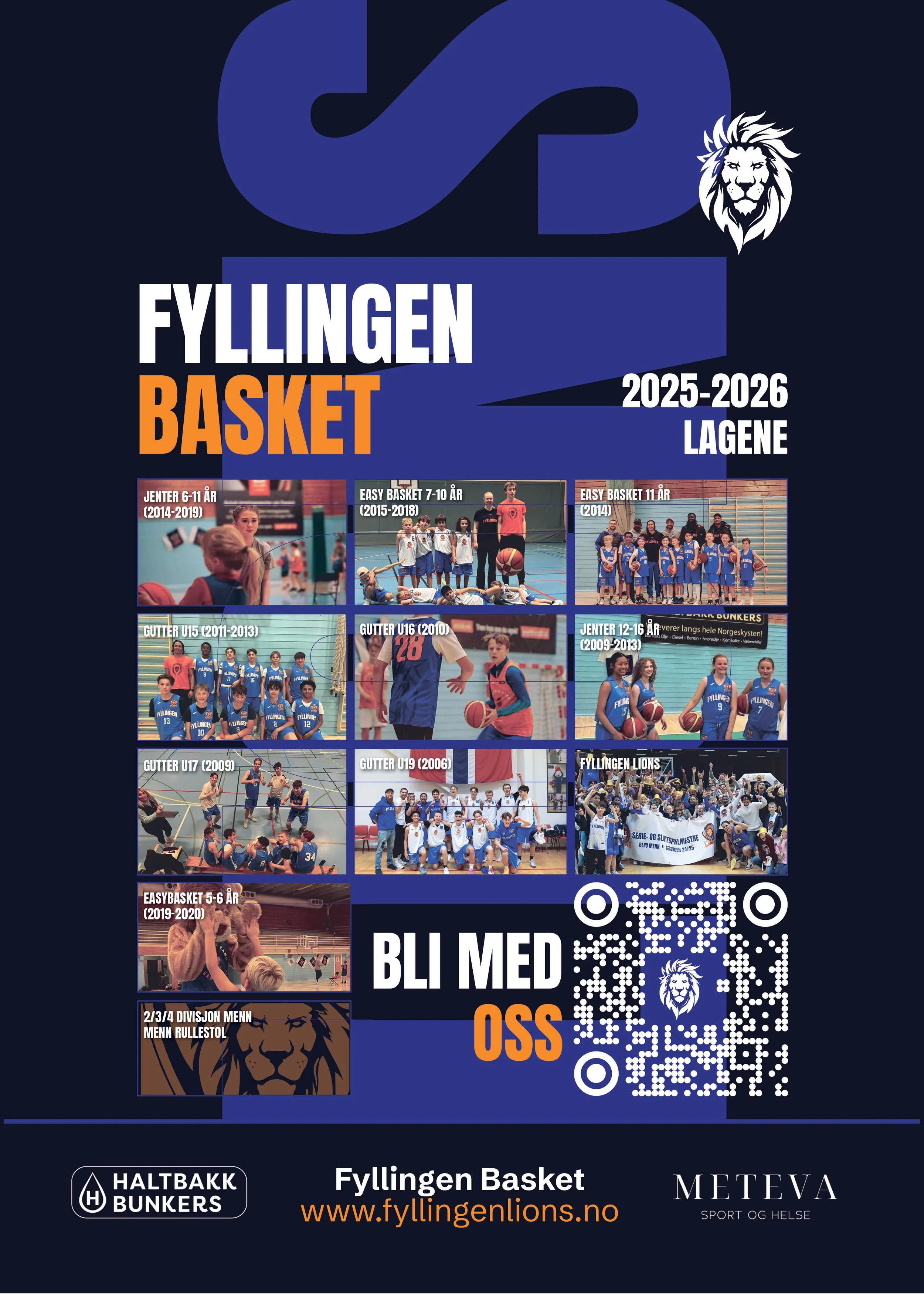 Velkommen til Fyllingen basket jenter og gutter i alder 5 år og oppover