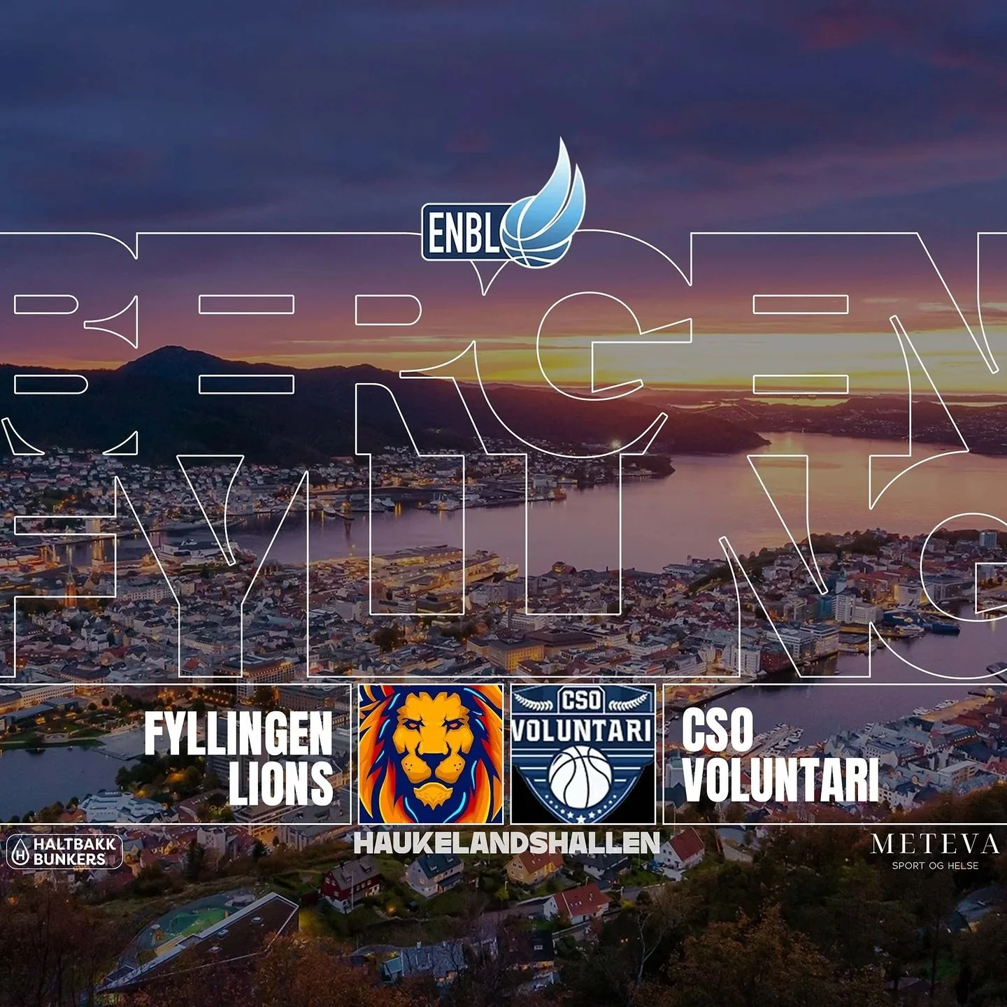 🔥ENBL og basketfest - 25. september kl. 19.00 m&oslash;ter vi CSO Voluntari fra Romania i &aring;rets f&oslash;rste hjemmekamp i Europen North Basketball league. 🔥 

Basketball er for alle, og vi i @fyllingenlions er stolte av &aring; skape en inkl
