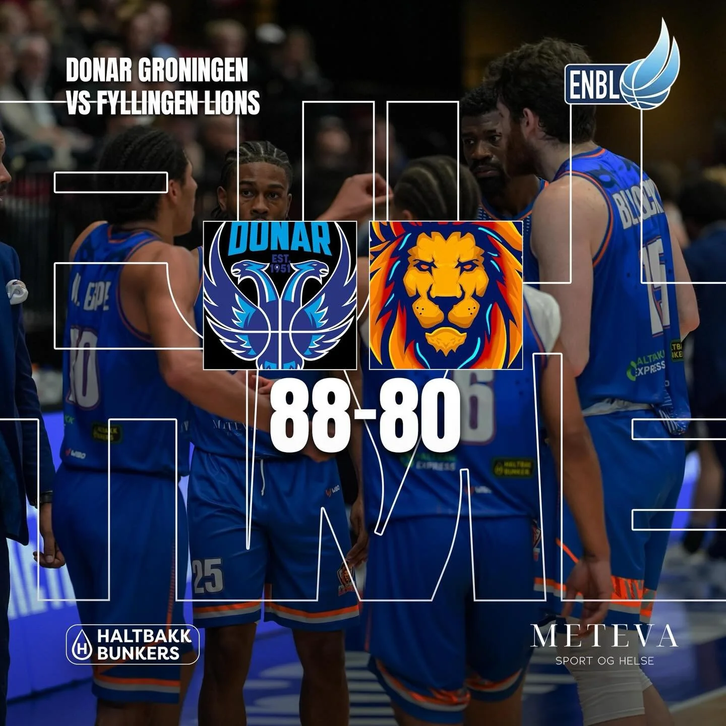 Takk for kampen @donar_official 🔥🔥

#fyllingenlions #enbl @enbleague