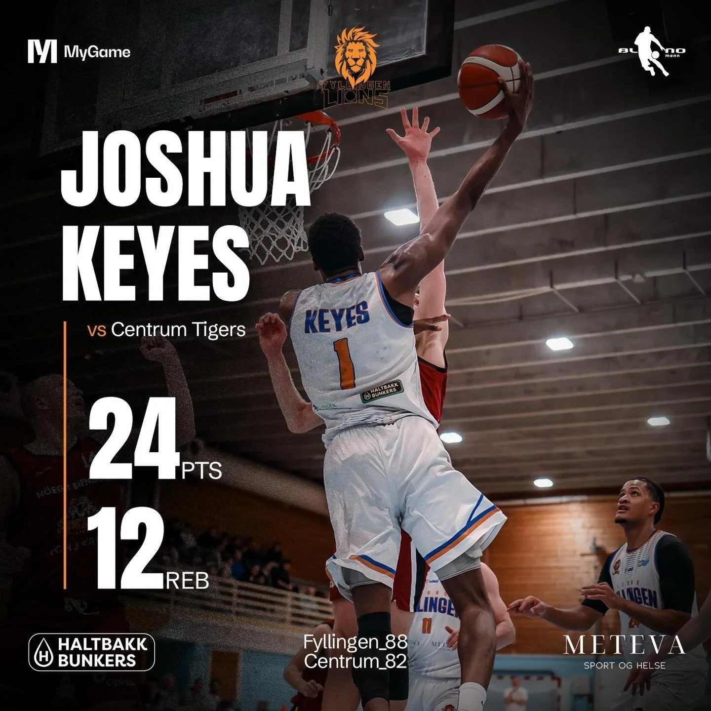 Joshua Keyes🔥🔥

#fyllingenlions #blno