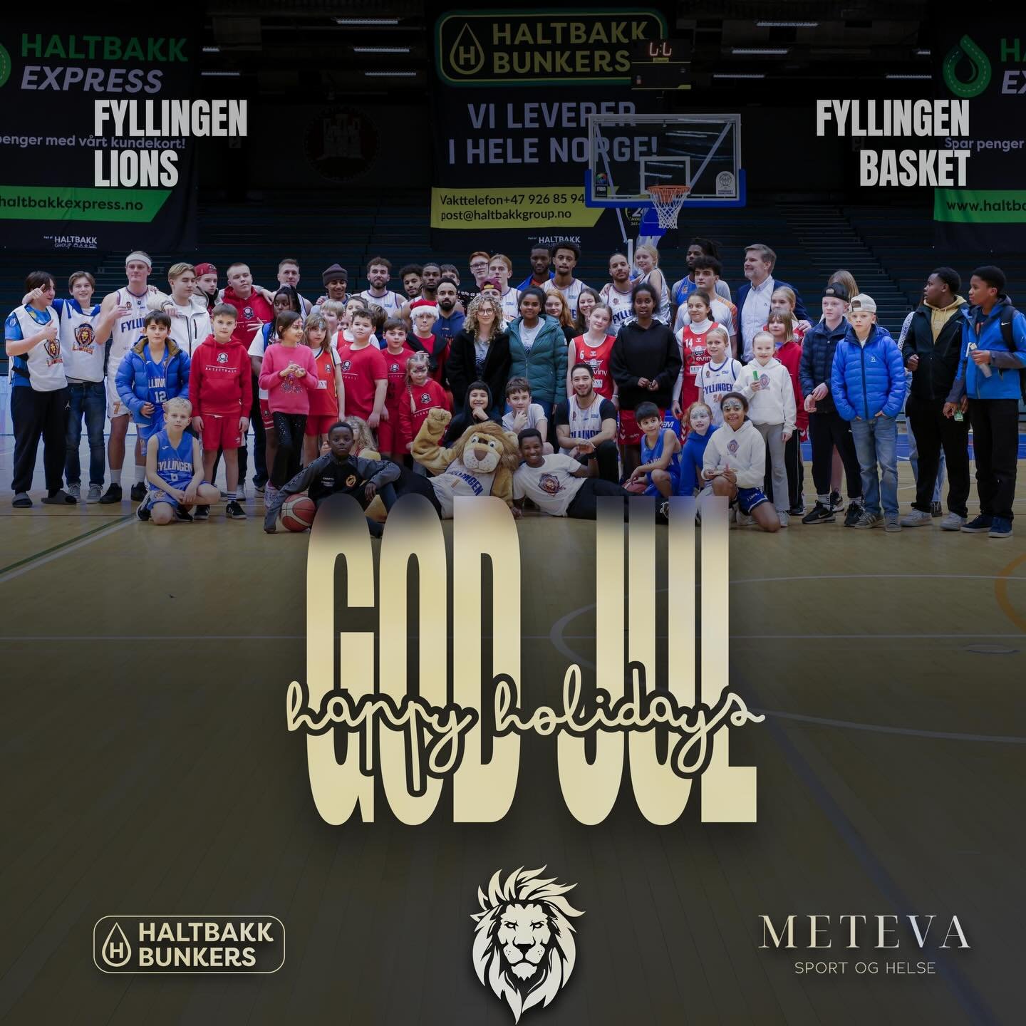 God jul og godt nytt &aring;r til alle i Lions-familien 🫶🎄

Vi &oslash;nsker &aring; rette en stor og varm takk til hele Lions-familien for et fantastisk samarbeid gjennom 2025. Sesongen har v&aelig;rt fylt med engasjement, lag&aring;nd, utvikling 