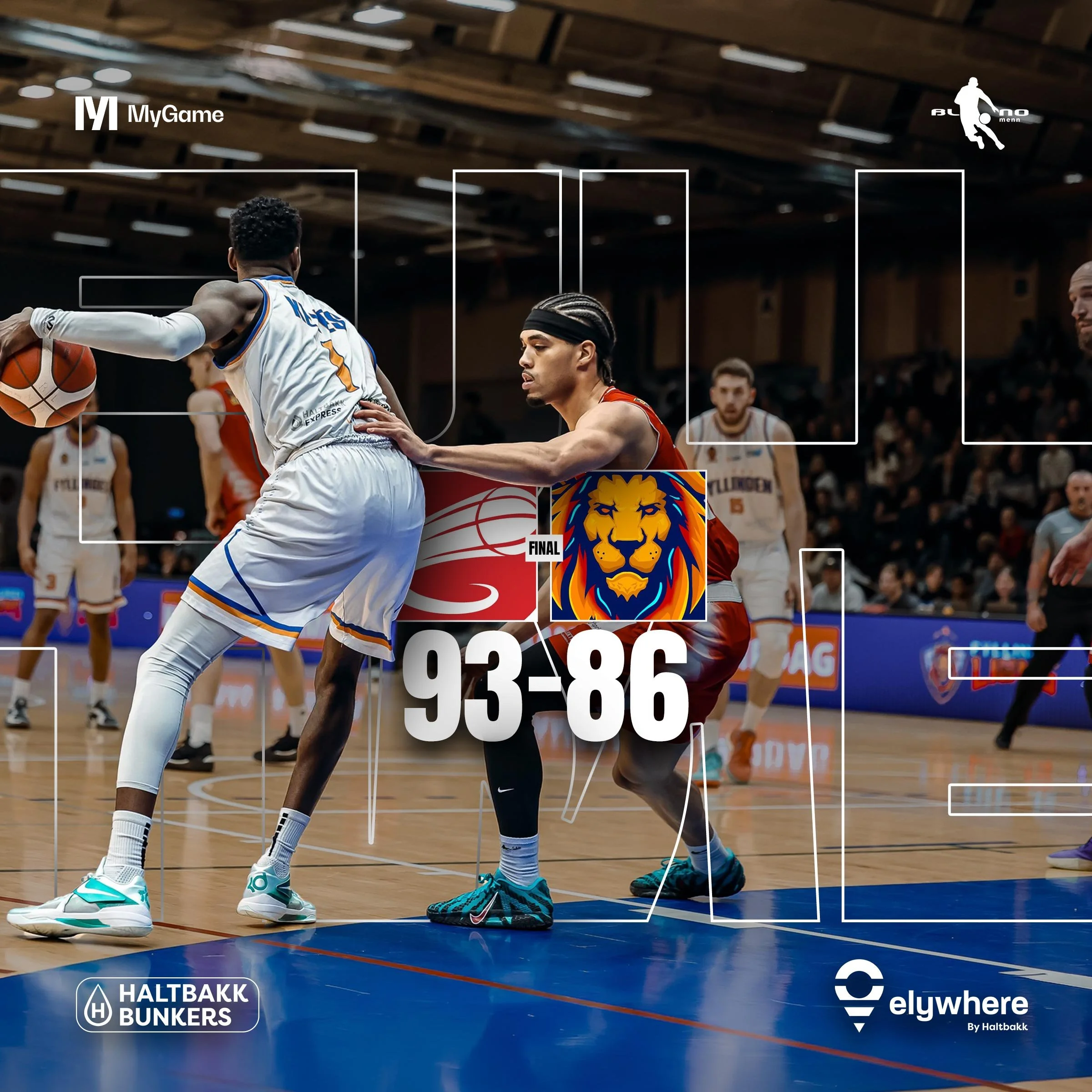 Gimle 93 - 86 Lions