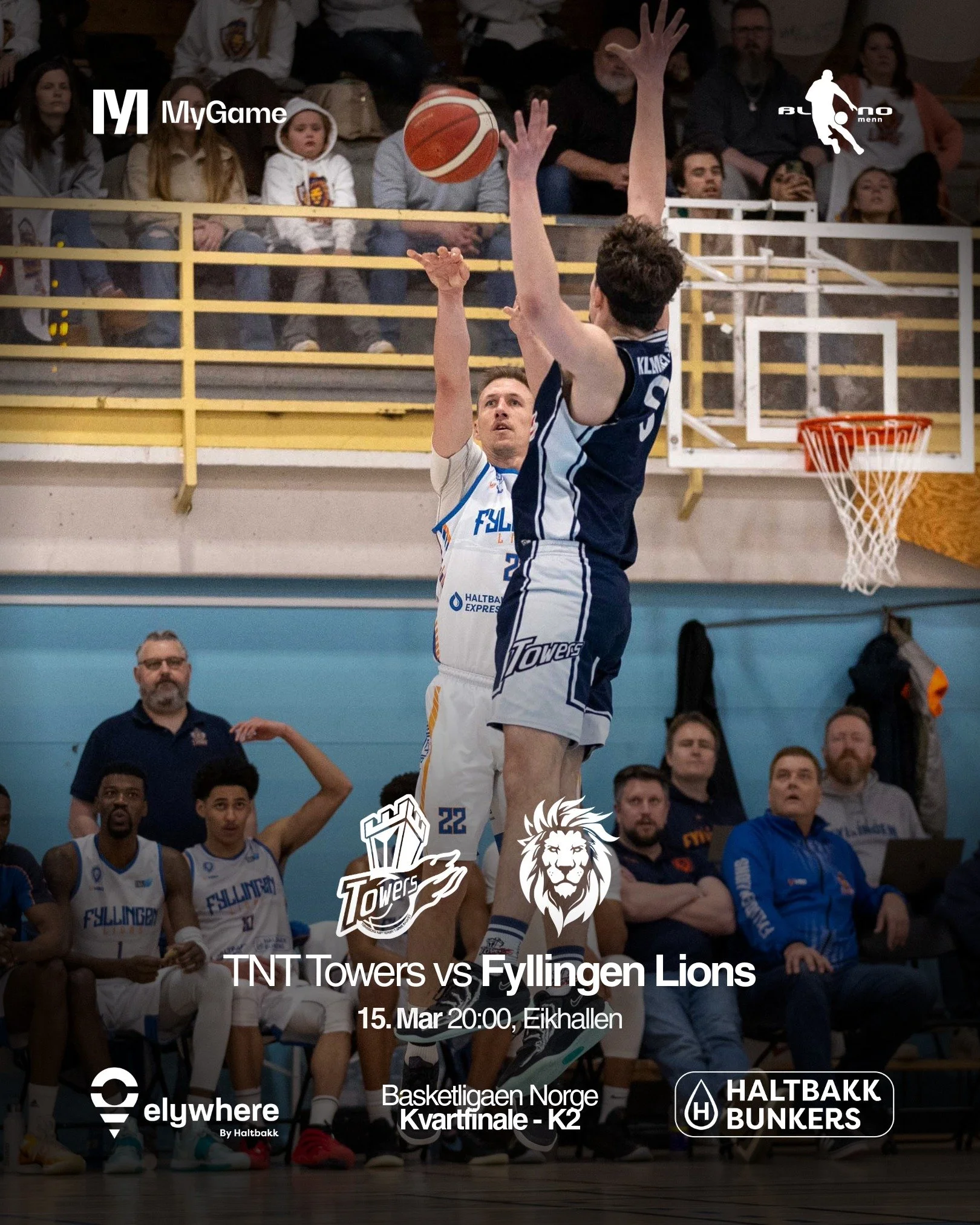 Sluttspillet - k2: TNT vs Fyllingen Lions