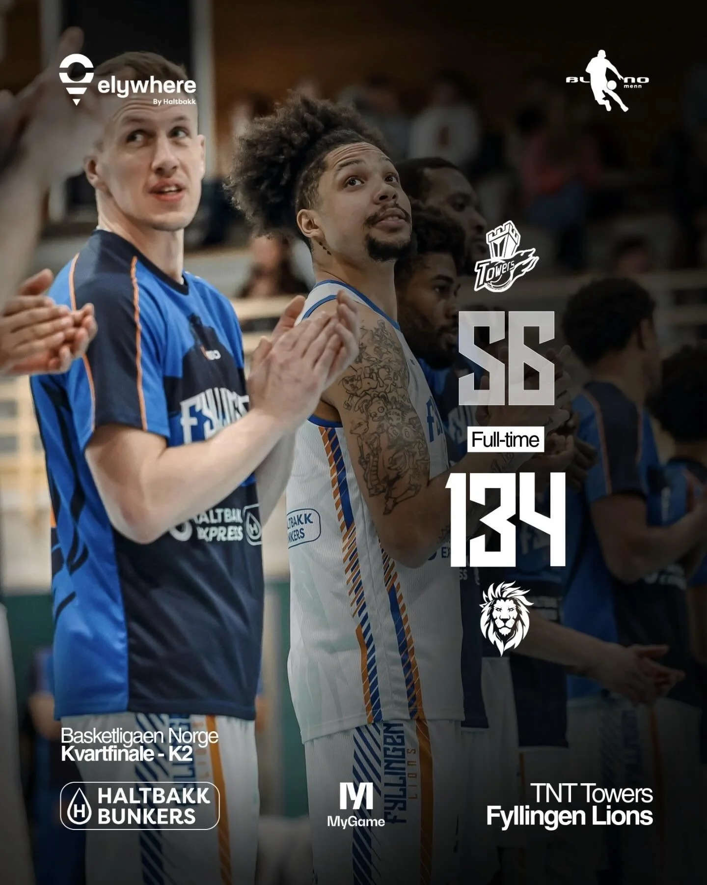 Fyllingen Lions er klare for semifinaler🔥🔥 Mens vi venter p&aring; dato for neste kamp vil vi invitere alle i Lions-nettverket og Lions-fans til slipp av @simontronstad sin dokumentar &laquo;10 days as a Lion&raquo; p&aring; @kniksen_sportsbar mand