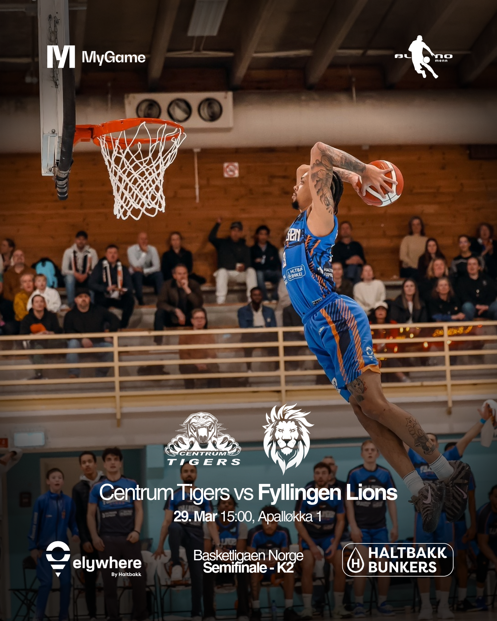 Semifinale K2: Lions VS Tigers