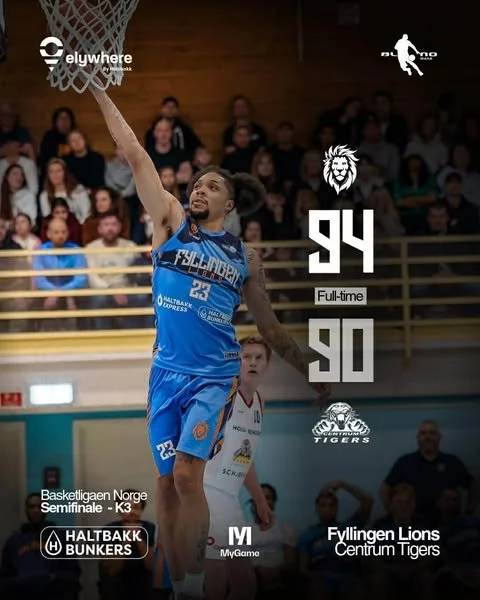 Fyllingen Lions vant sin 3. semifinale og er nå videre til finalene