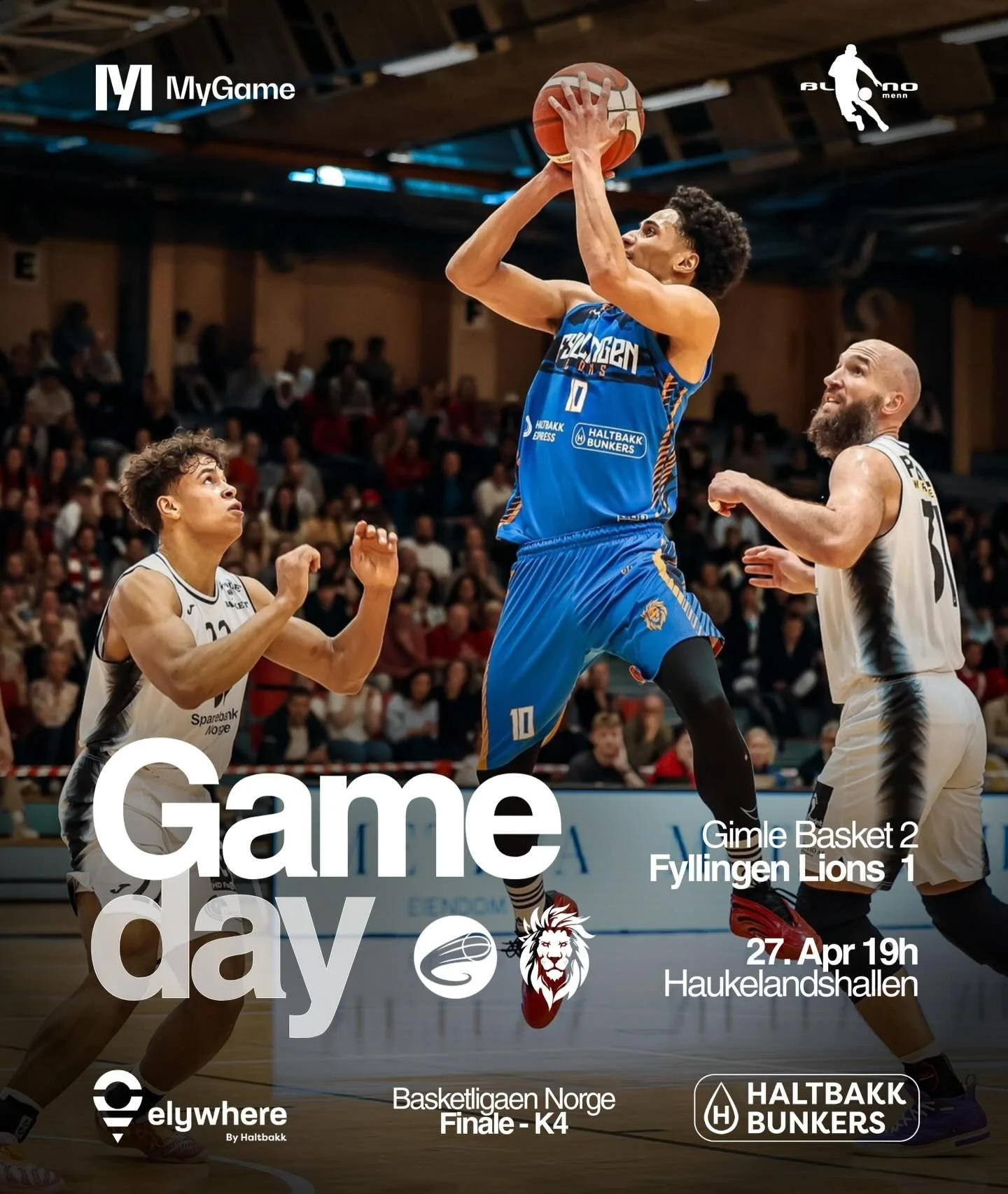 Ses i Haukelandshallen kl. 19.00 mandag 🦁🔥