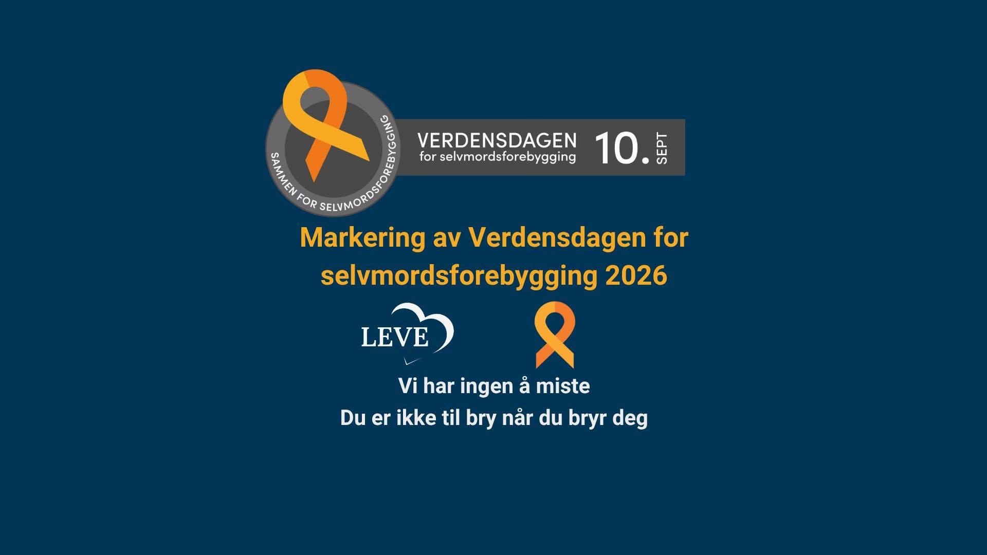 Verdensdagen for selvmordsforebygging