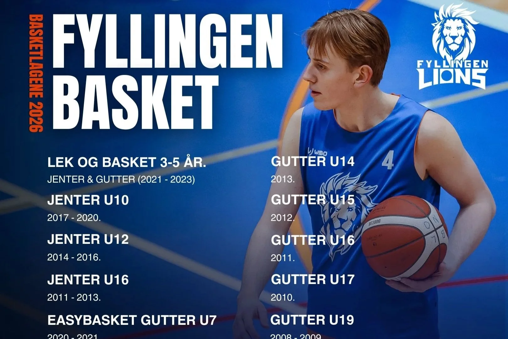 Bli en del av Fyllingen Basket