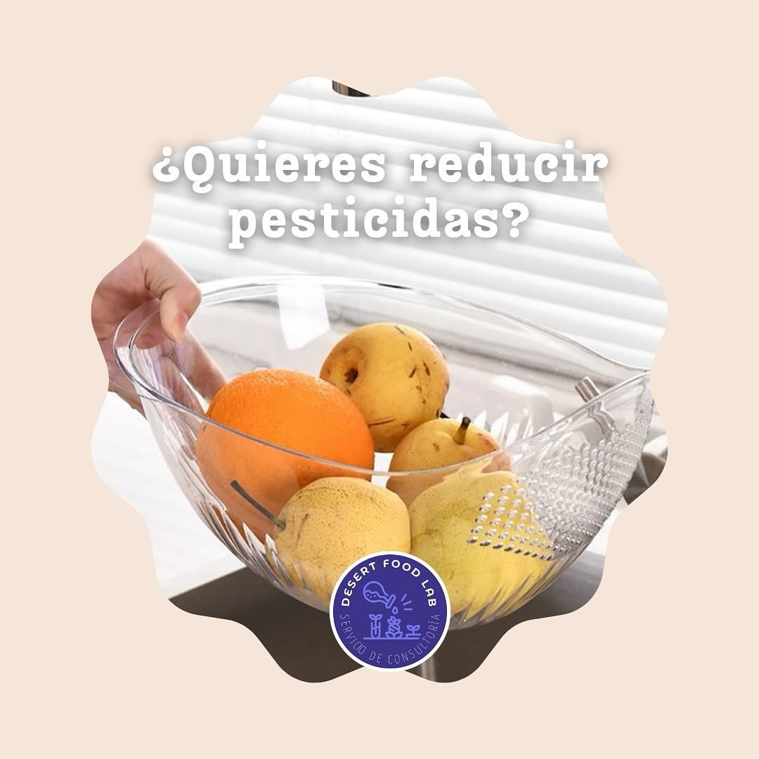 🥬🍋 &iquest;Quieres reducir tu exposici&oacute;n a pesticidas pero no sabes por d&oacute;nde empezar?

Aqu&iacute; te compartimos 3 pr&aacute;cticas efectivas y f&aacute;ciles para minimizar residuos en frutas y verduras:

✅ Elige productos de la li