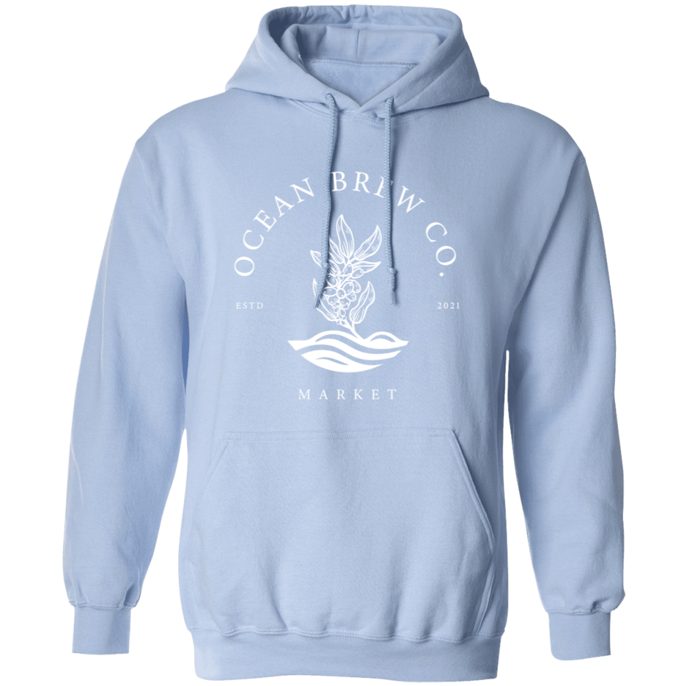 Ocean Brew Co logo hoodie