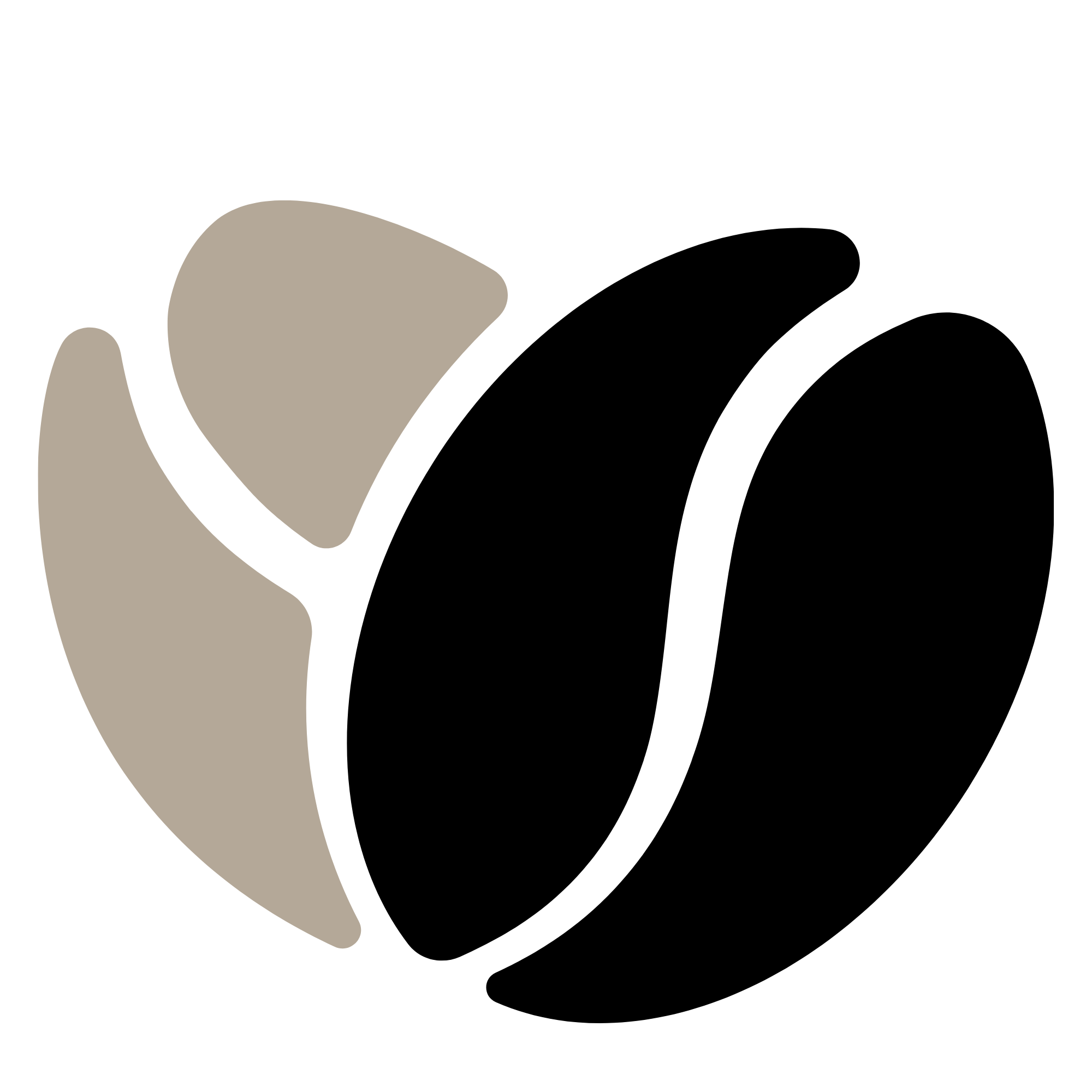 Ocean Brew Co NJ Coffee Bean Graphics