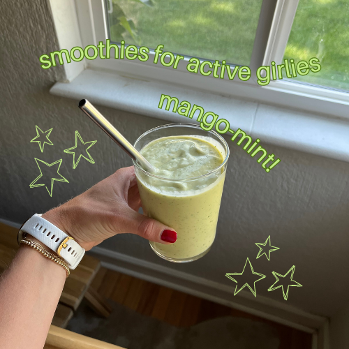 Mango-Mint Smoothie