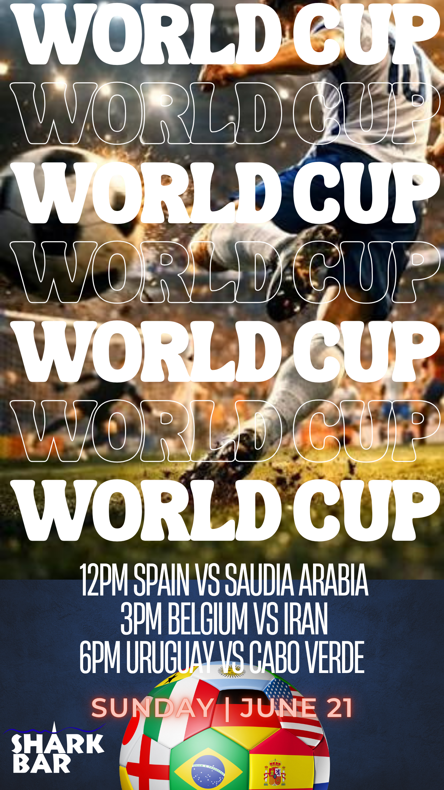 Word Cup Spain vs. Saudia Arabia