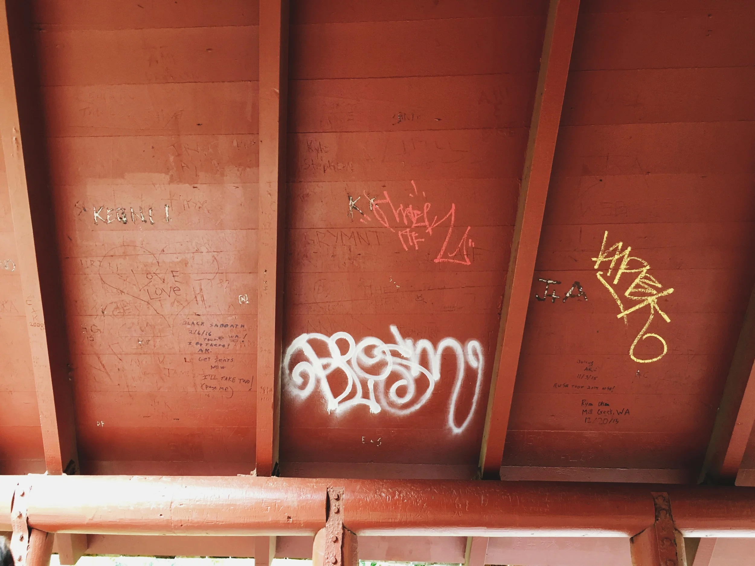writings on the wall