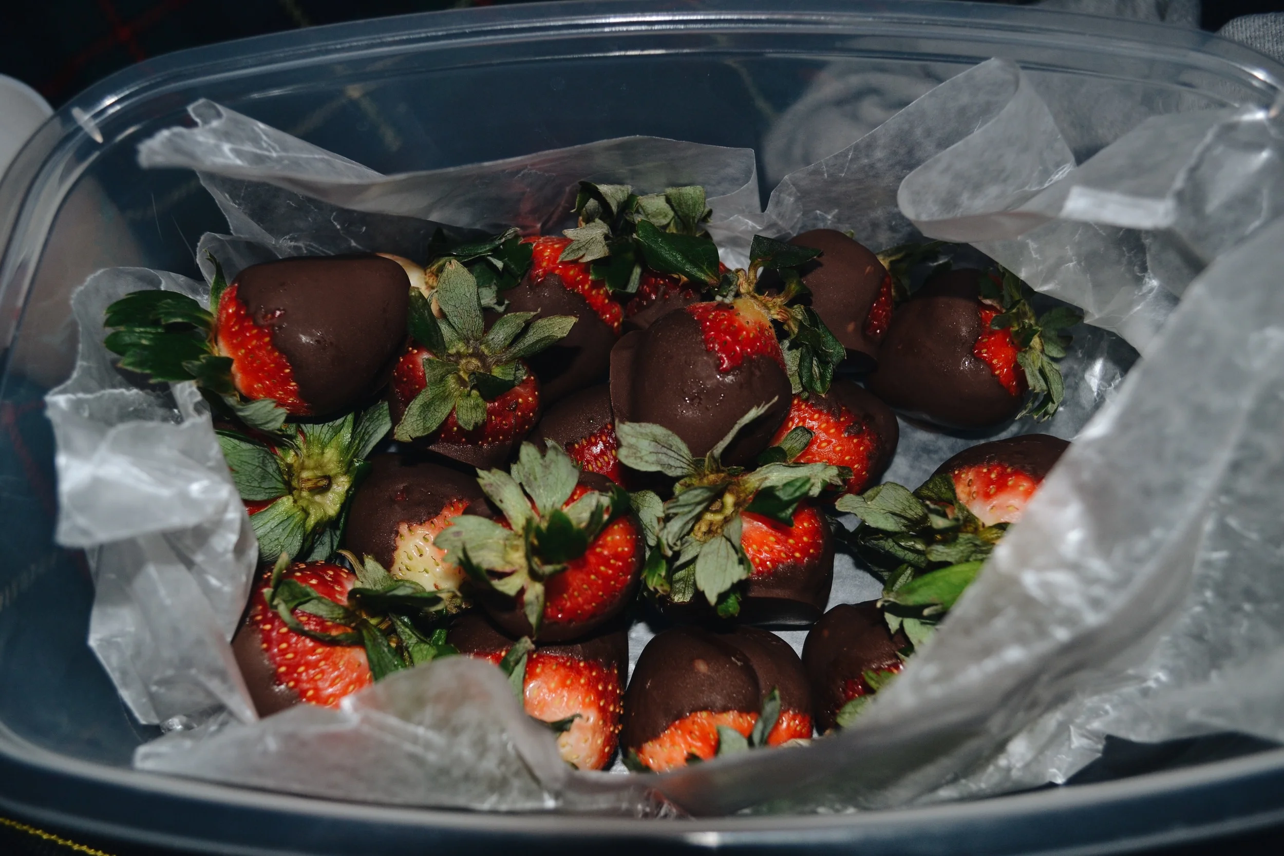 i make some mean chocolate covered strawberries