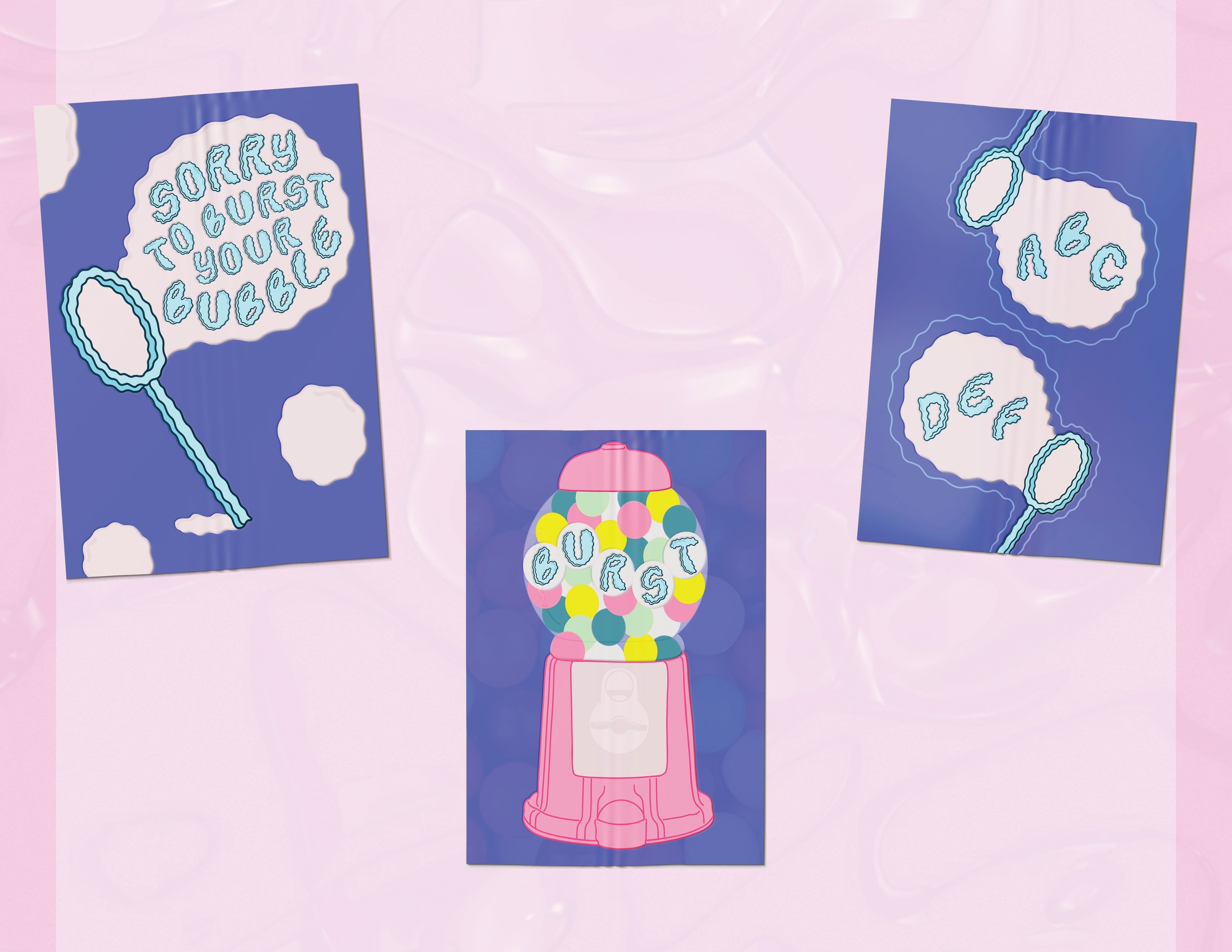   original illustrations demonstrating BURST   