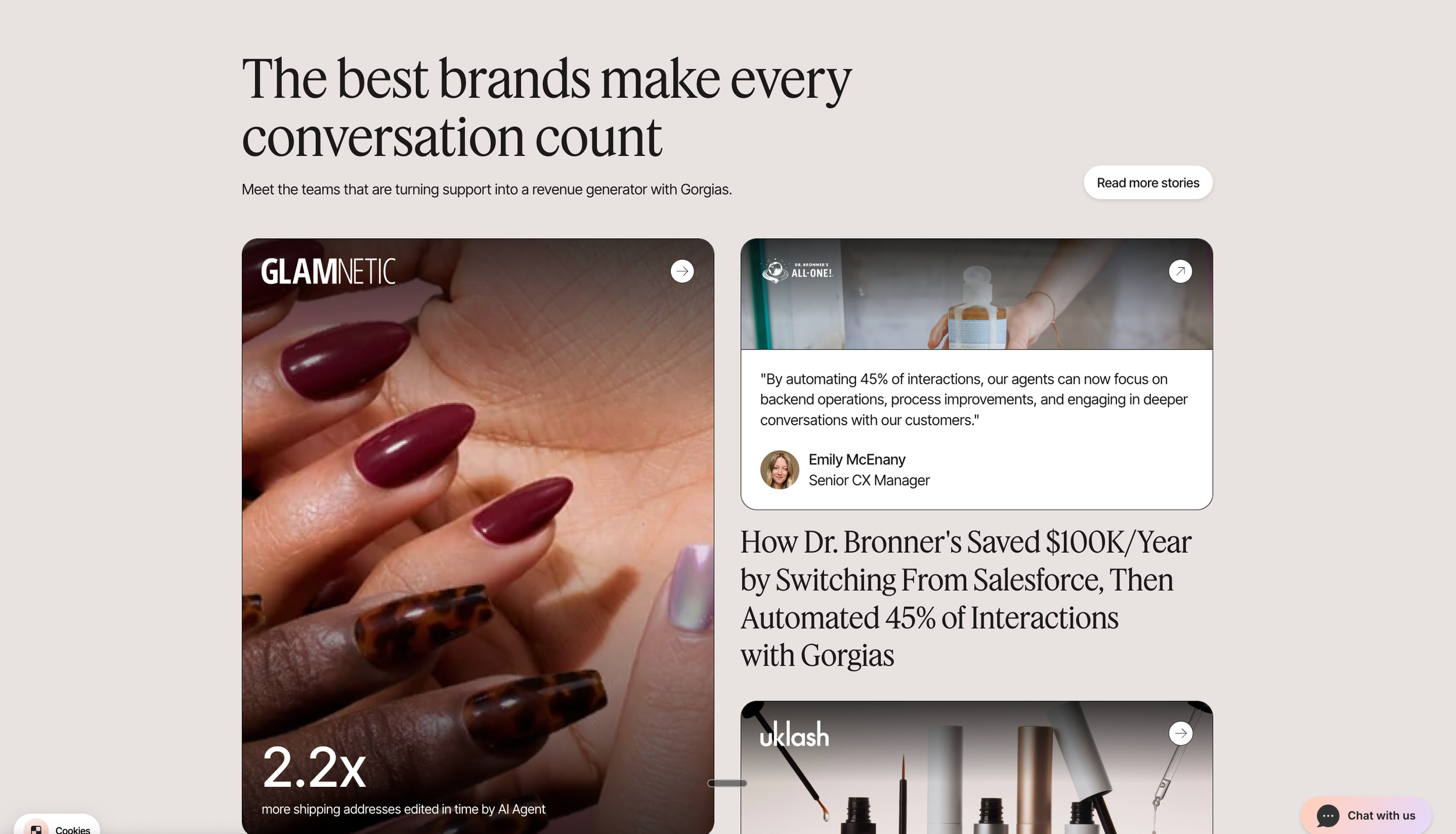 Customer Stories Hub