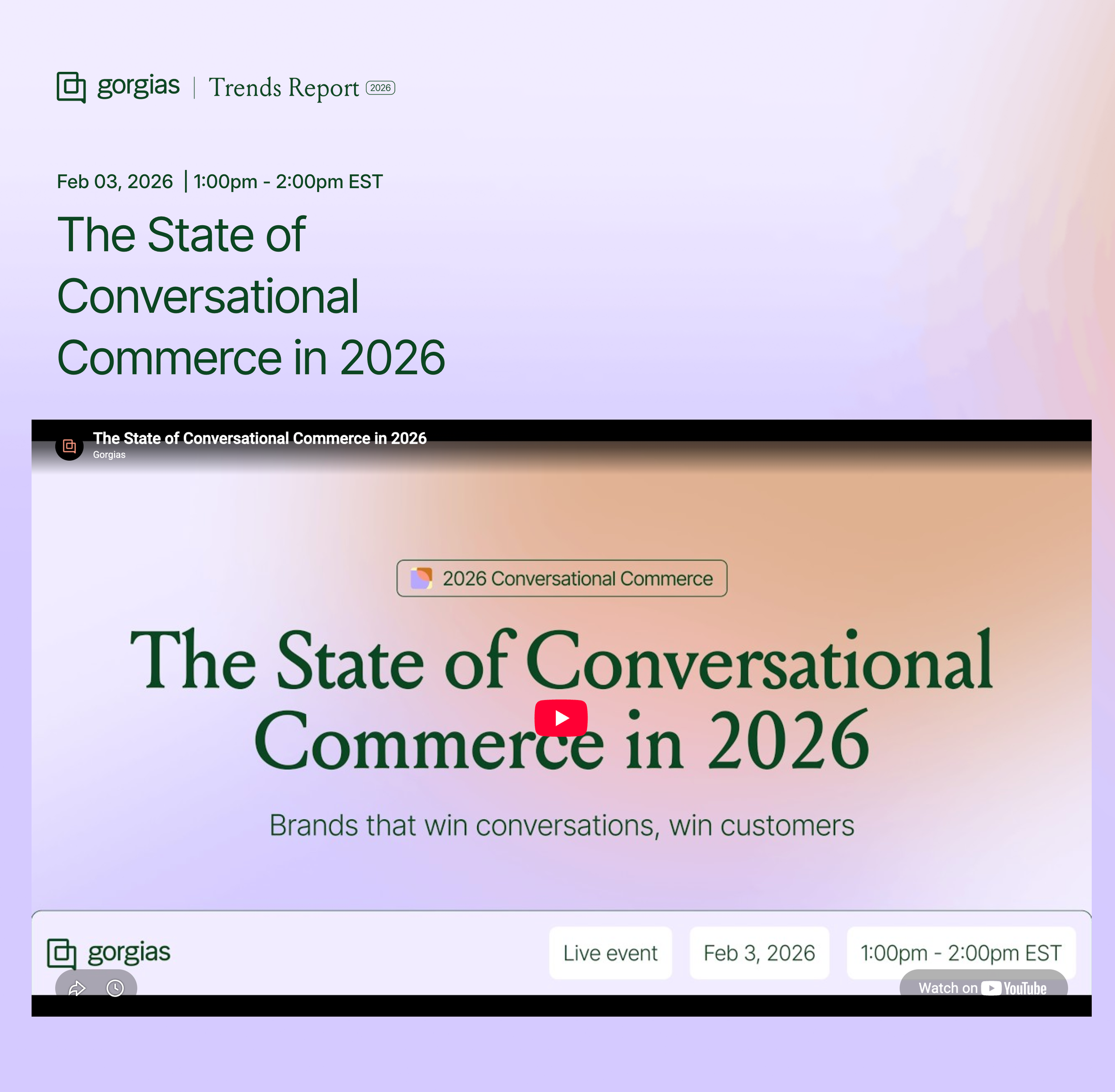 Webinar Landing Page