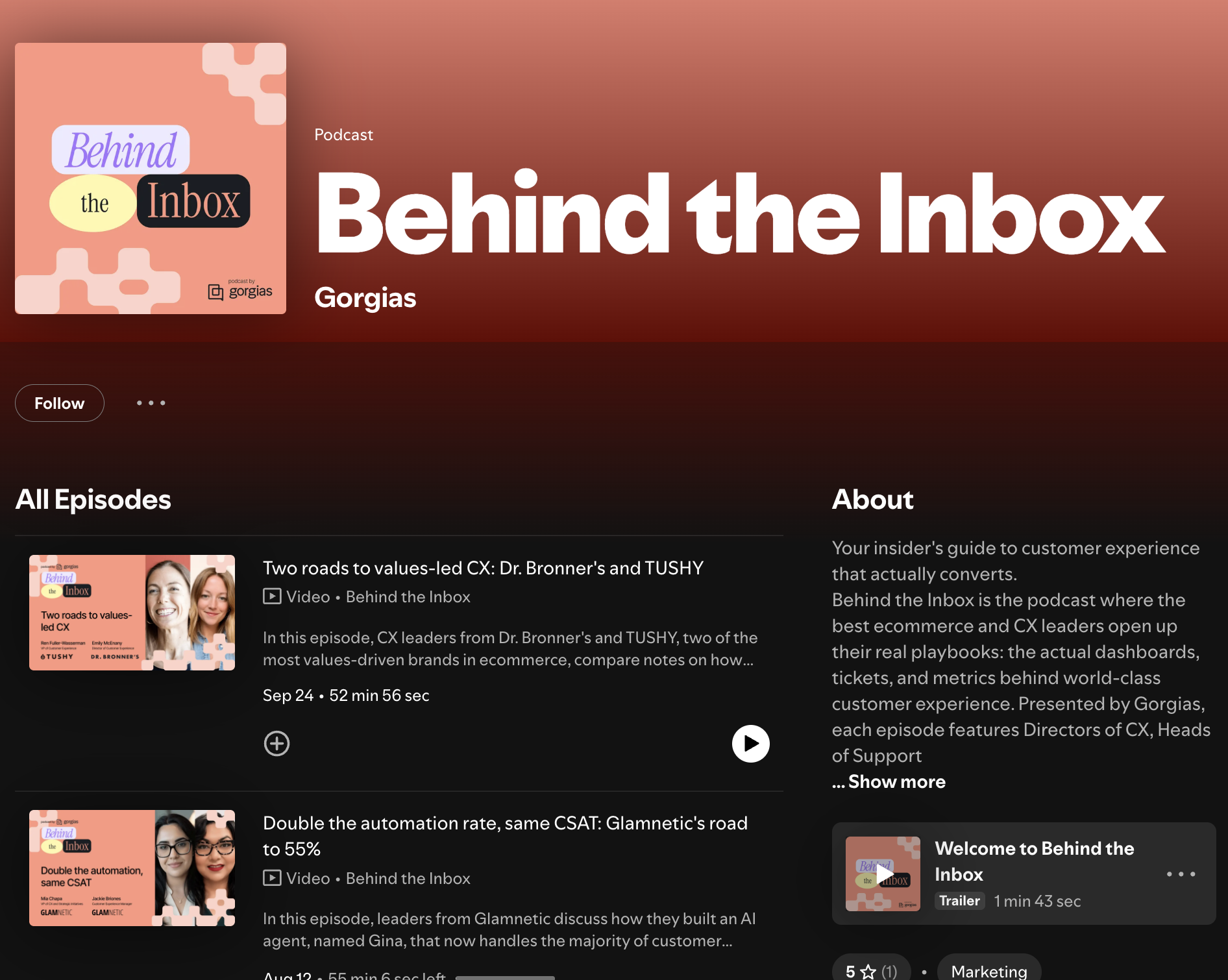 Spotify Channel