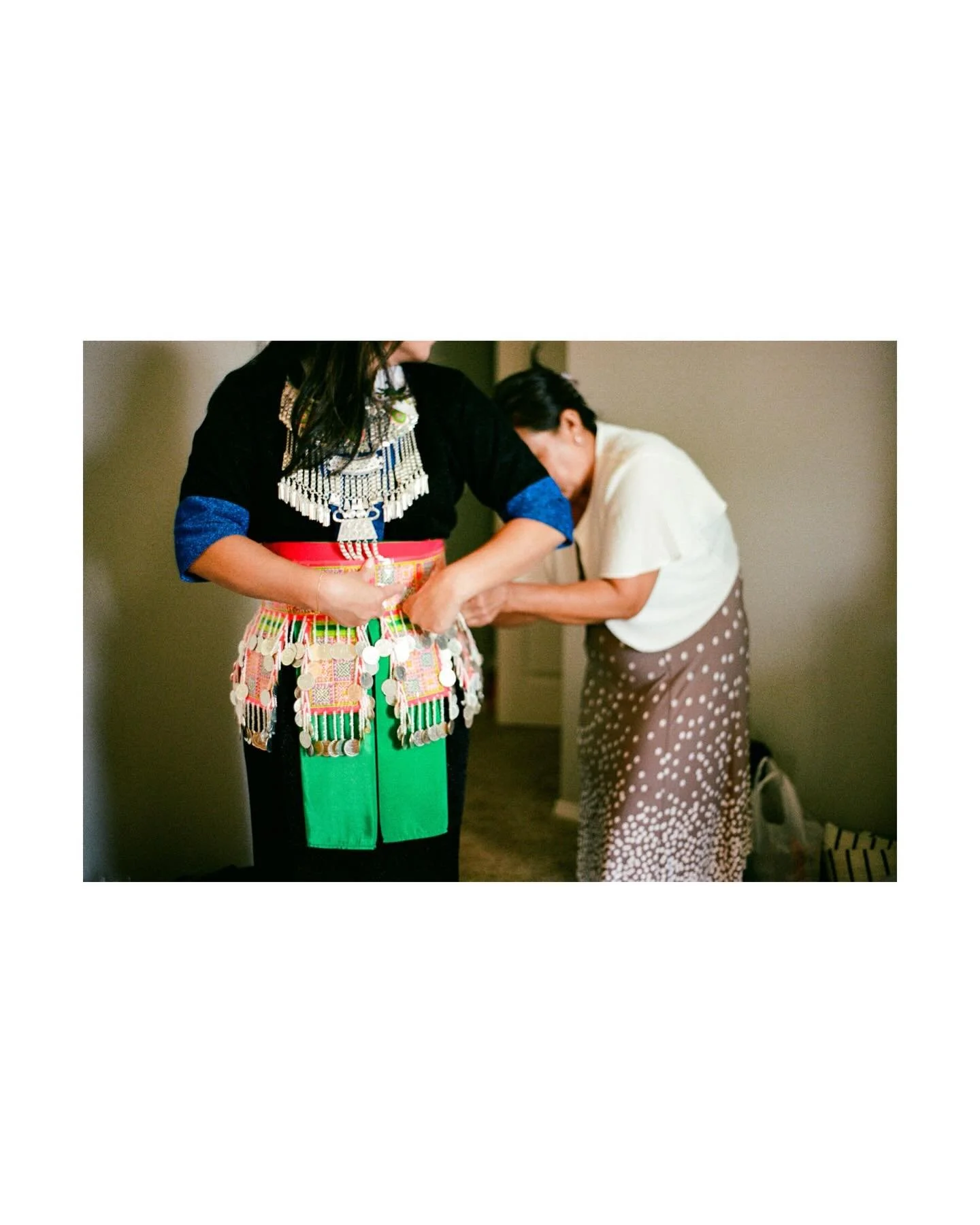 A few from a day we haven&rsquo;t shared yet. Hli &amp; Caleb being dressed in traditional Hmong ceremony robes. 

This was our second wedding with Hli &amp; Caleb. Two beautiful ceremonies to blend traditions and cultures. We were so excited to expe