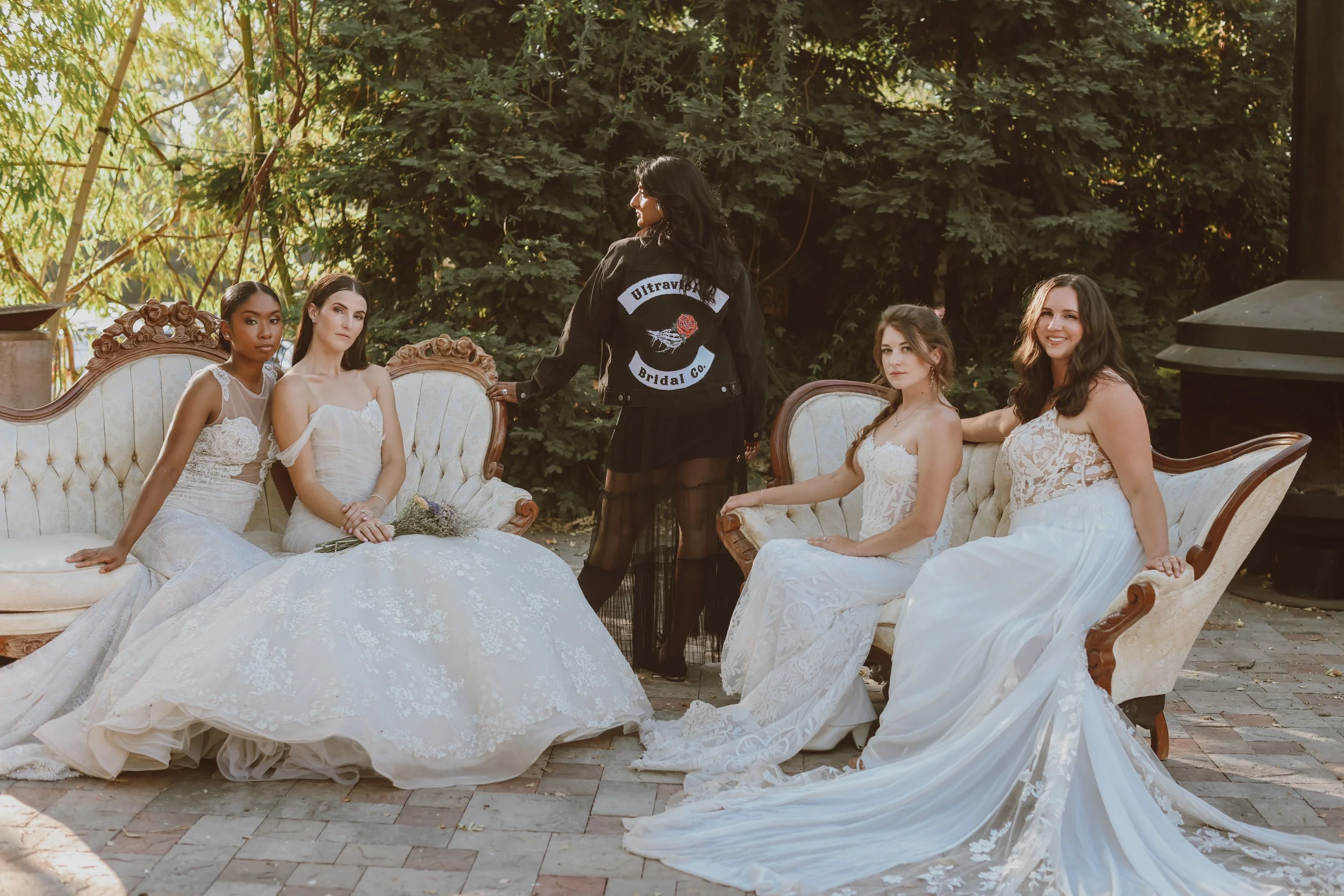 Featured on Curt Kostmetics' Blog in Fall 2024, Alternative Glam: The Craft Of Ultraviolet Bridal Co., Photographers: @ryanjanemedia + @ashtonimagery + @lacyannphoto, Hair & Makeup by Ultraviolet Brida Co.