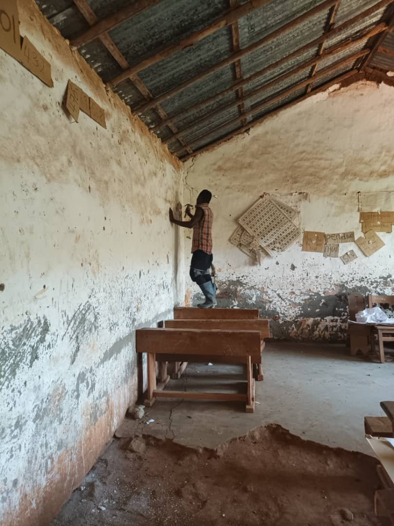 Vuga Primary class progressing