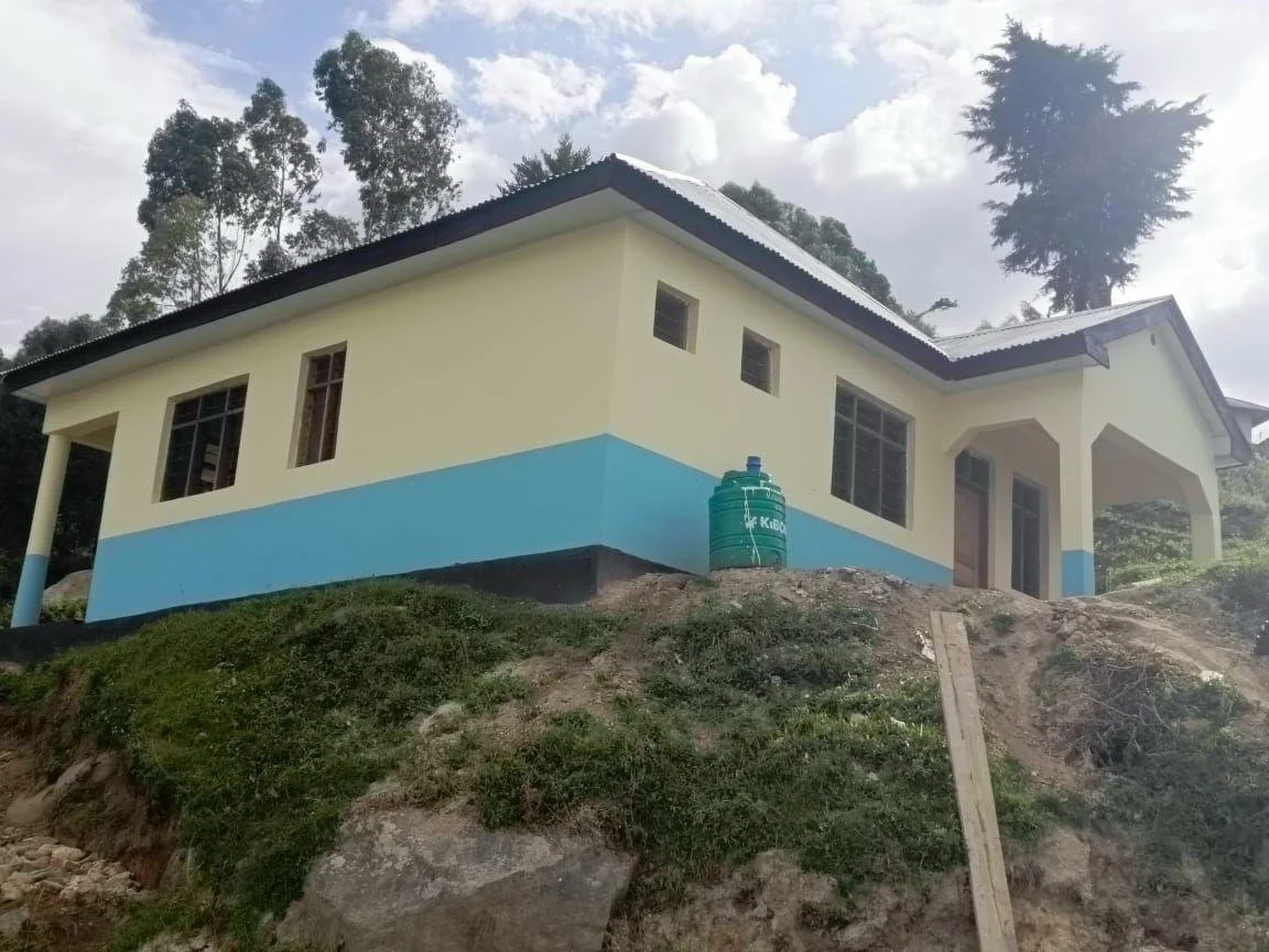 Mpanga staff house completed