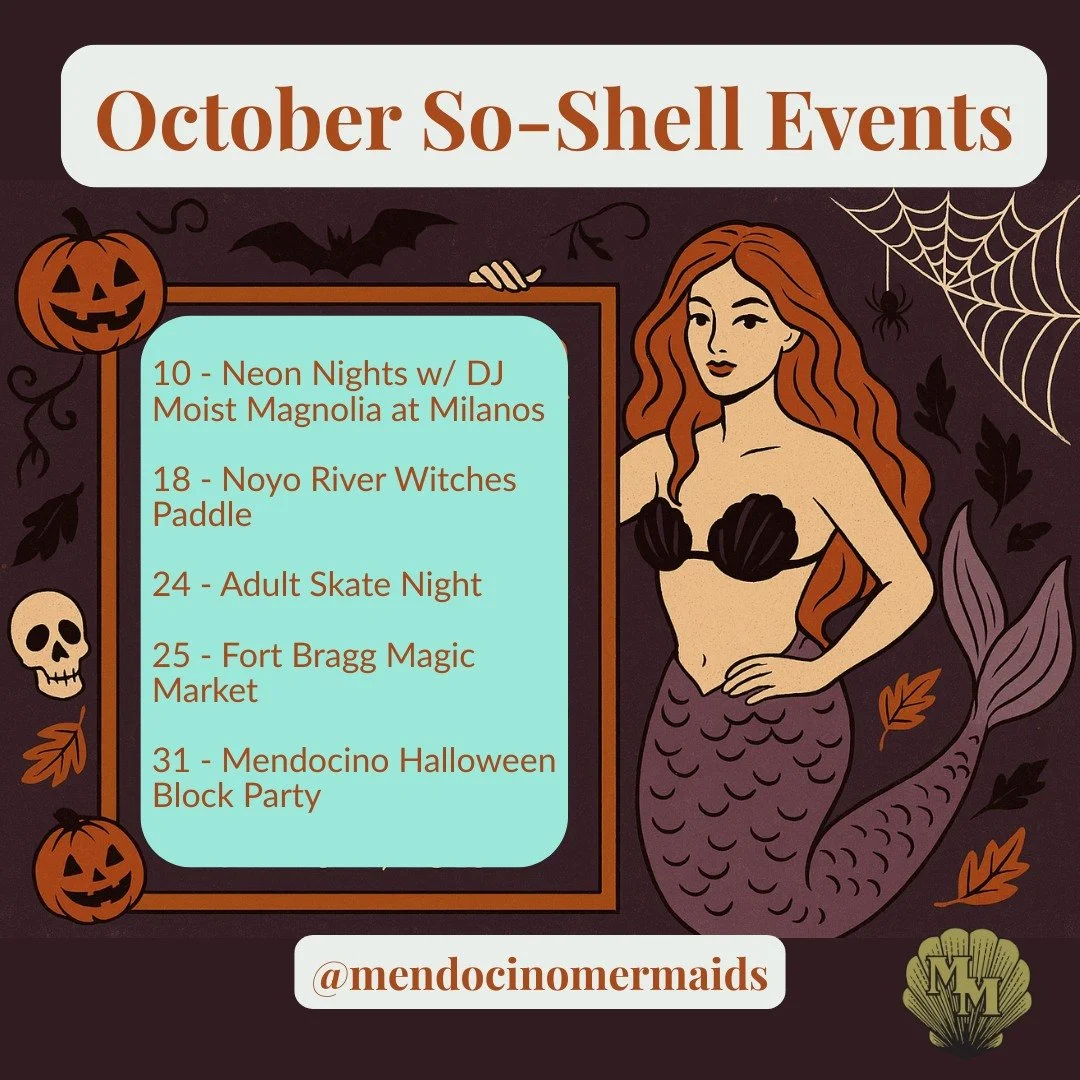 🧜&zwj;♀️🎃✨ OCTOBER IS MAKING WAVES! ✨🎃🧜&zwj;♀️
The tides are turning spooky, sparkly, and full of community fun! 💖🍂

 Check out this month&rsquo;s mermazing lineup of local events ⬇️

💡 Oct 10: Neon Nights w/ DJ Moist Magnolia at Milano&rsquo;