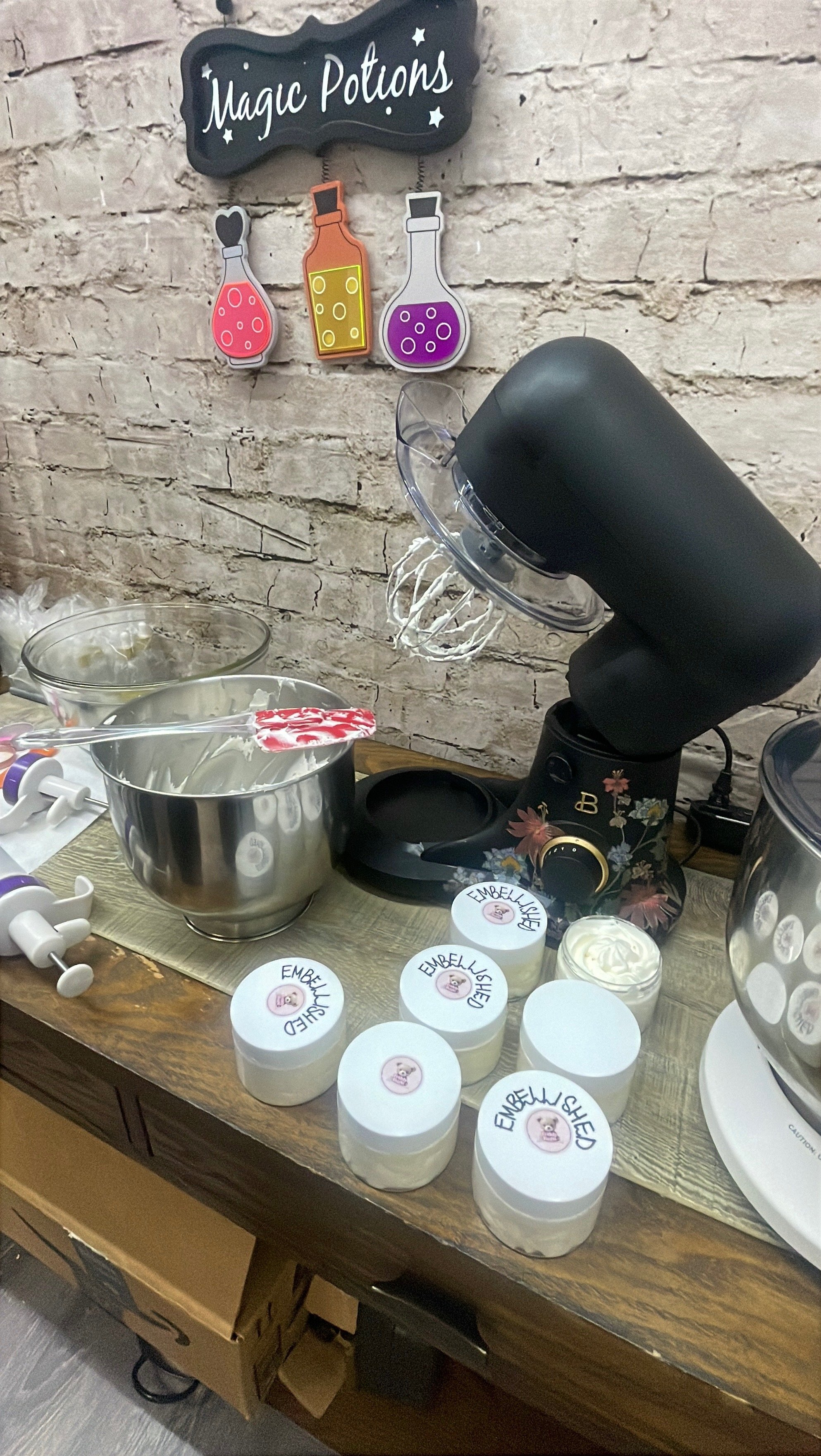 We Handcraft - Every batch is poured, whipped, and labeled by hand.