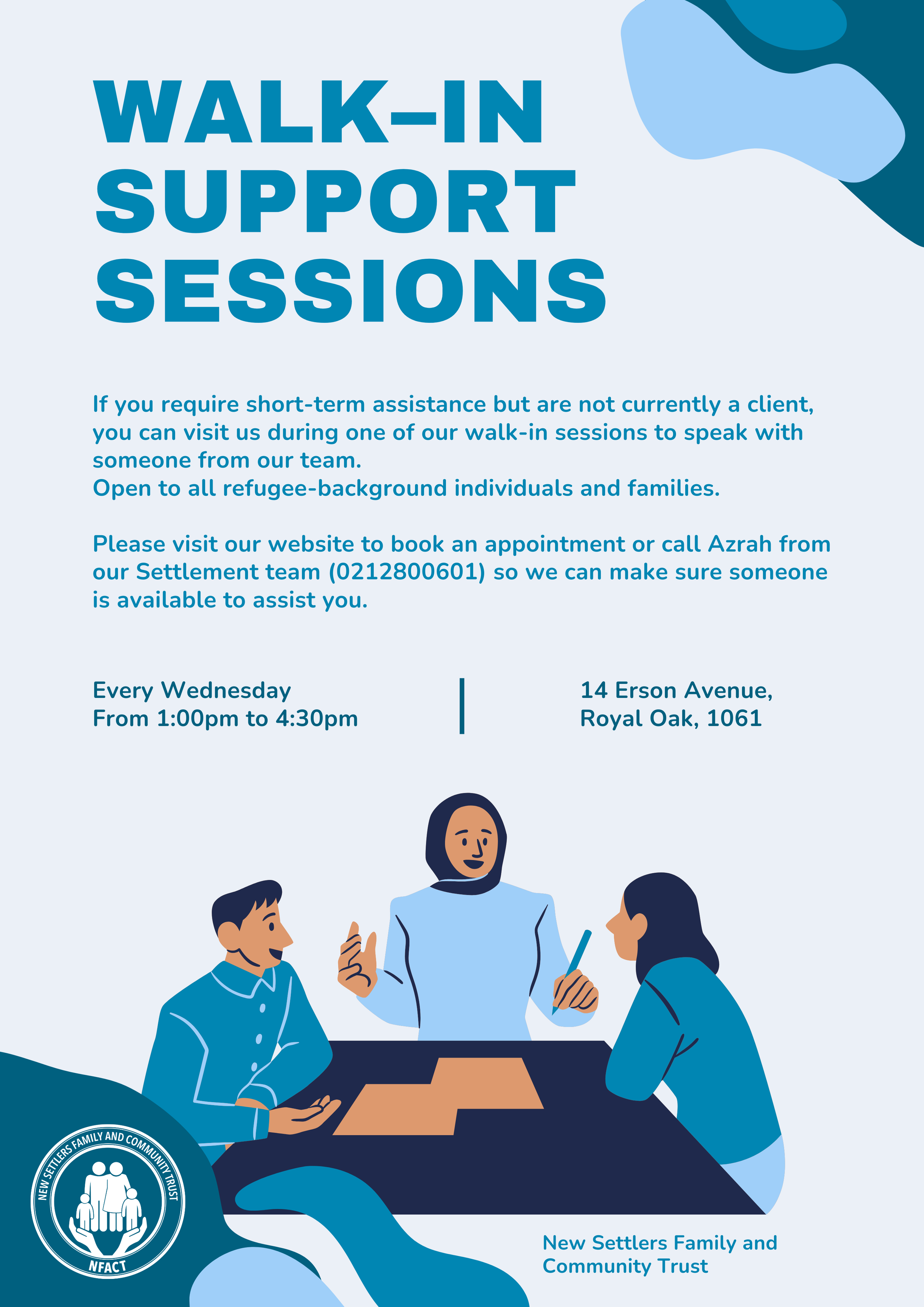 Walk-in Support Session