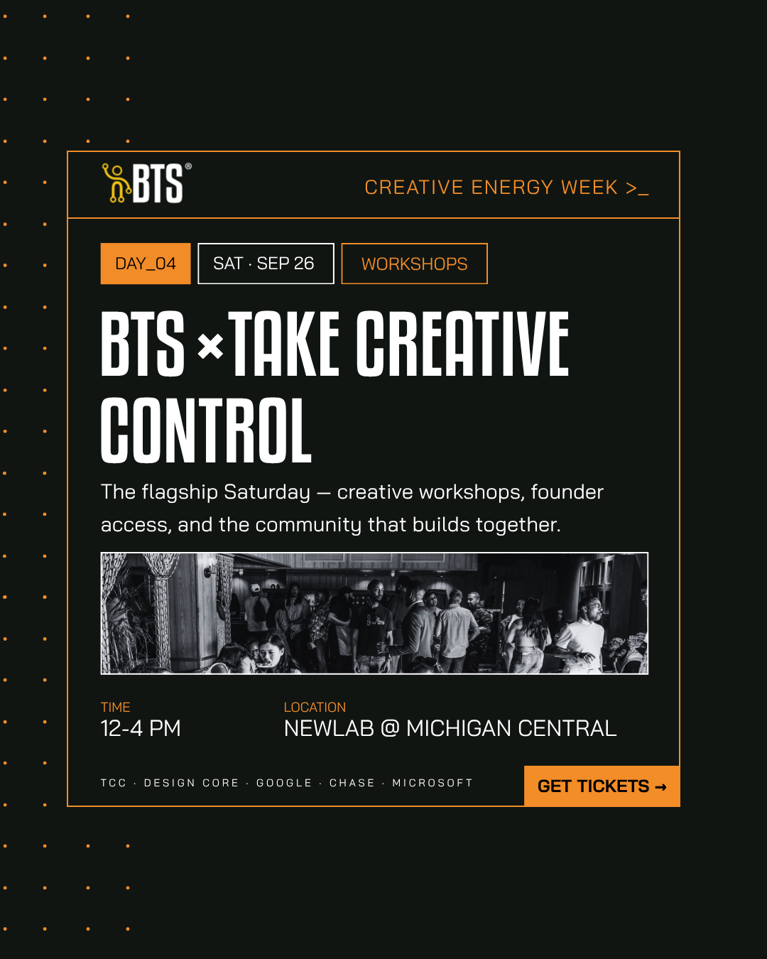 BTS x Take Creative Control