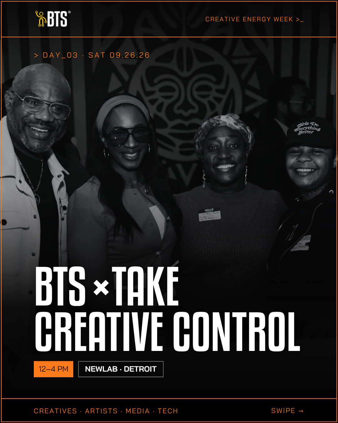 BTS x Take Creative Control