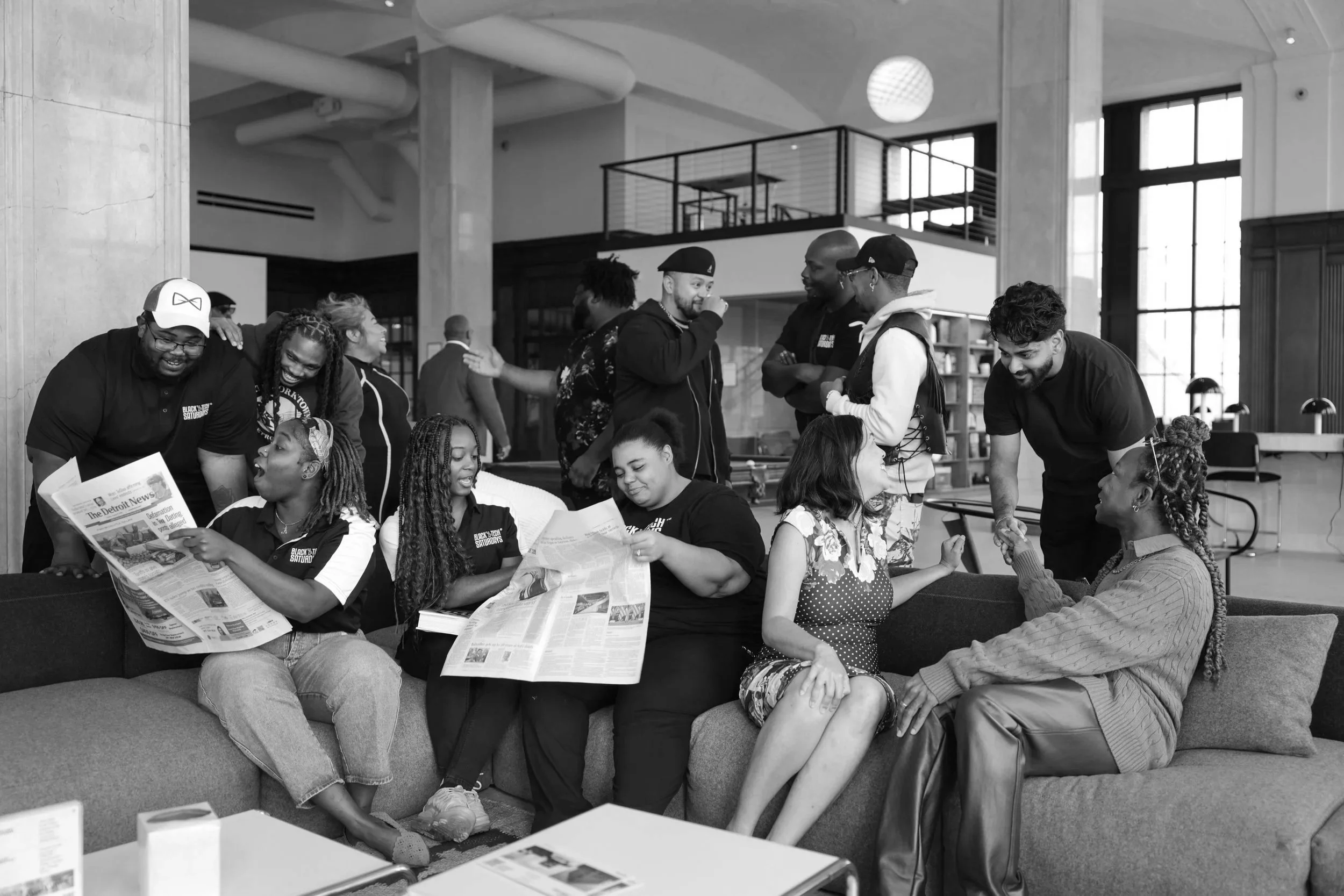 Tech & Chill Connection Lounge