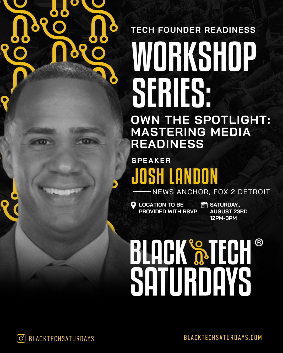 Workshop Series: Own the Spotlight | Mastering Media Readiness with Josh Landon