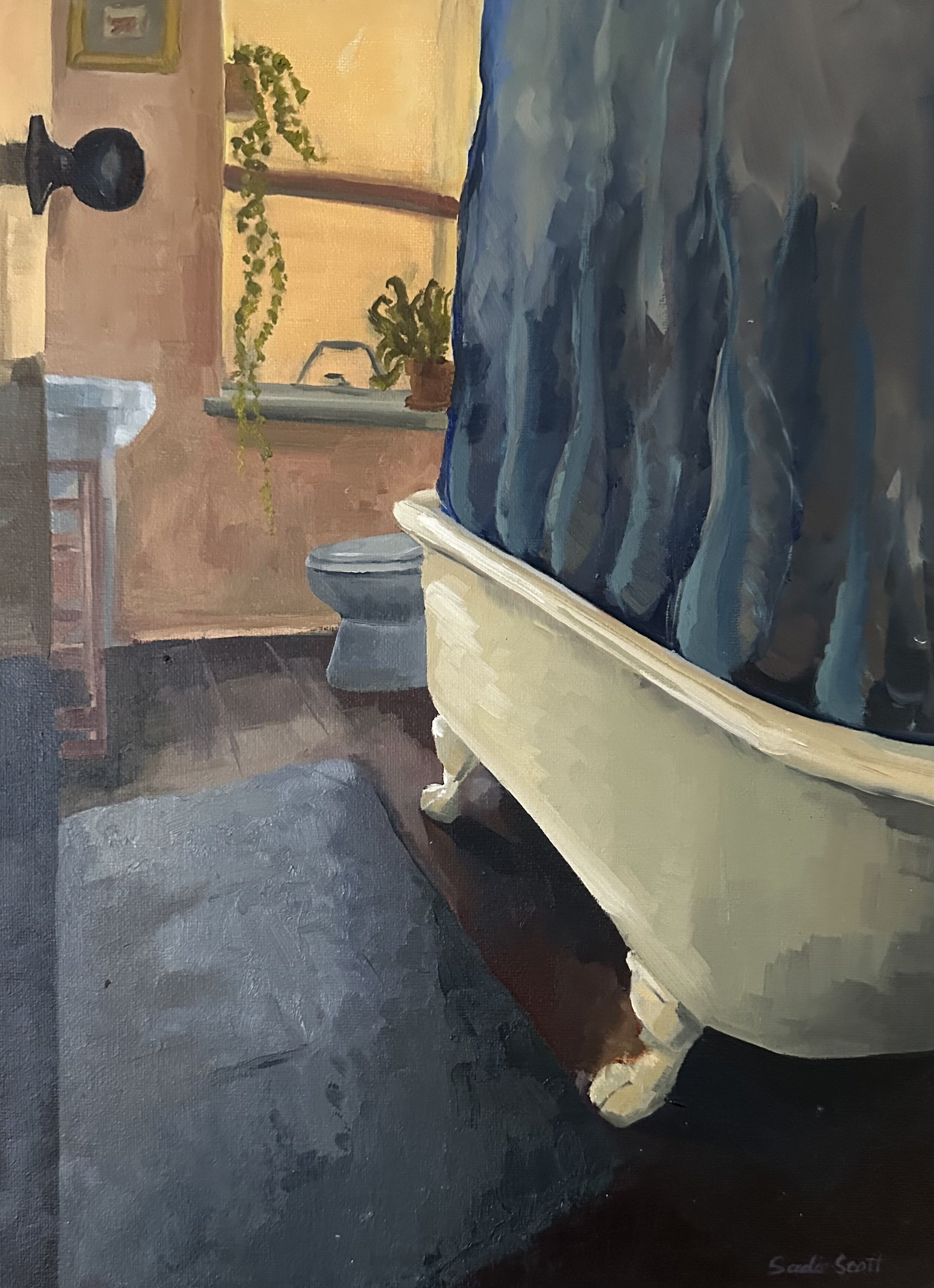 12" x 16" oil on canvas