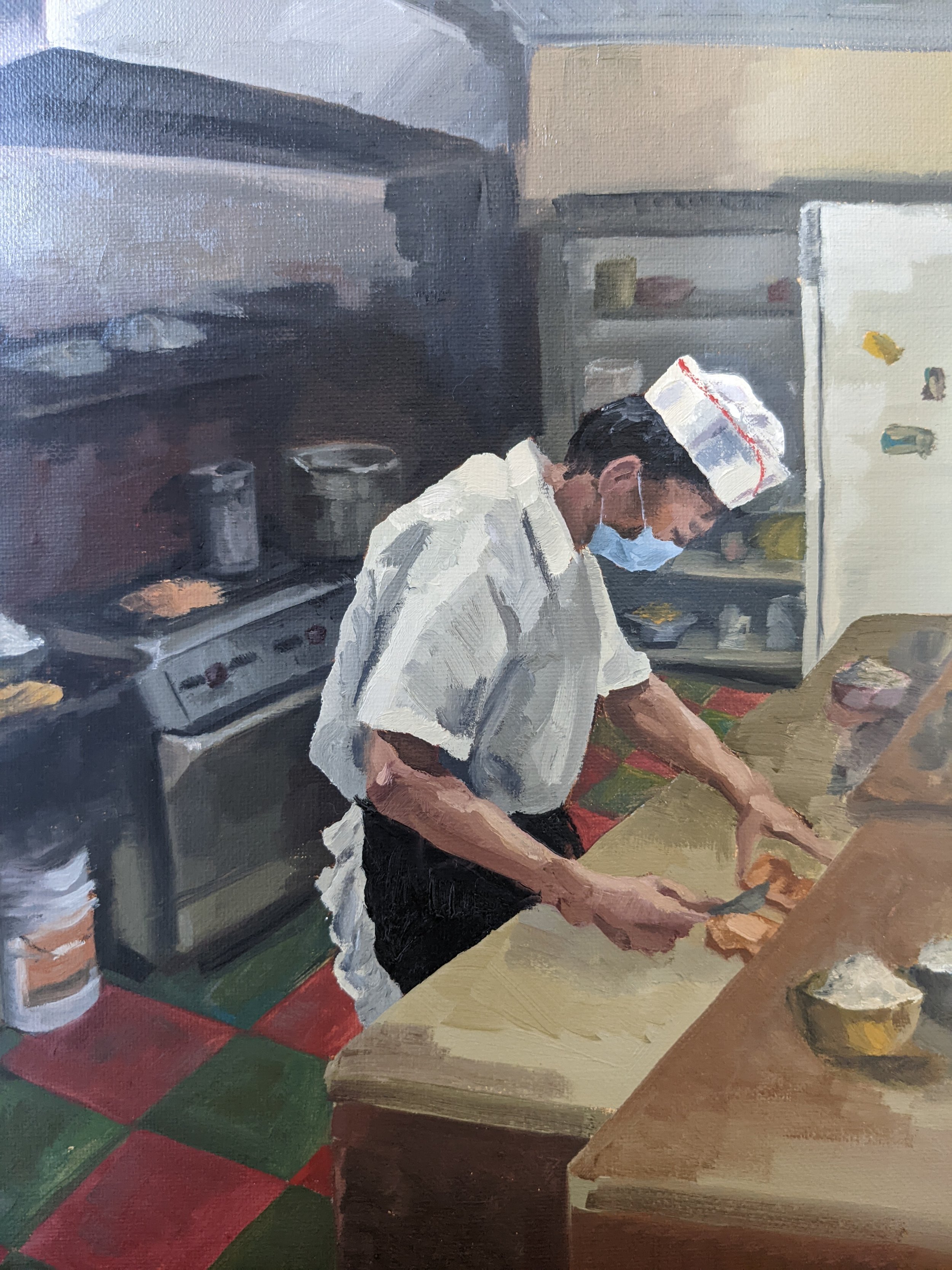 9"x12", oil on canvas