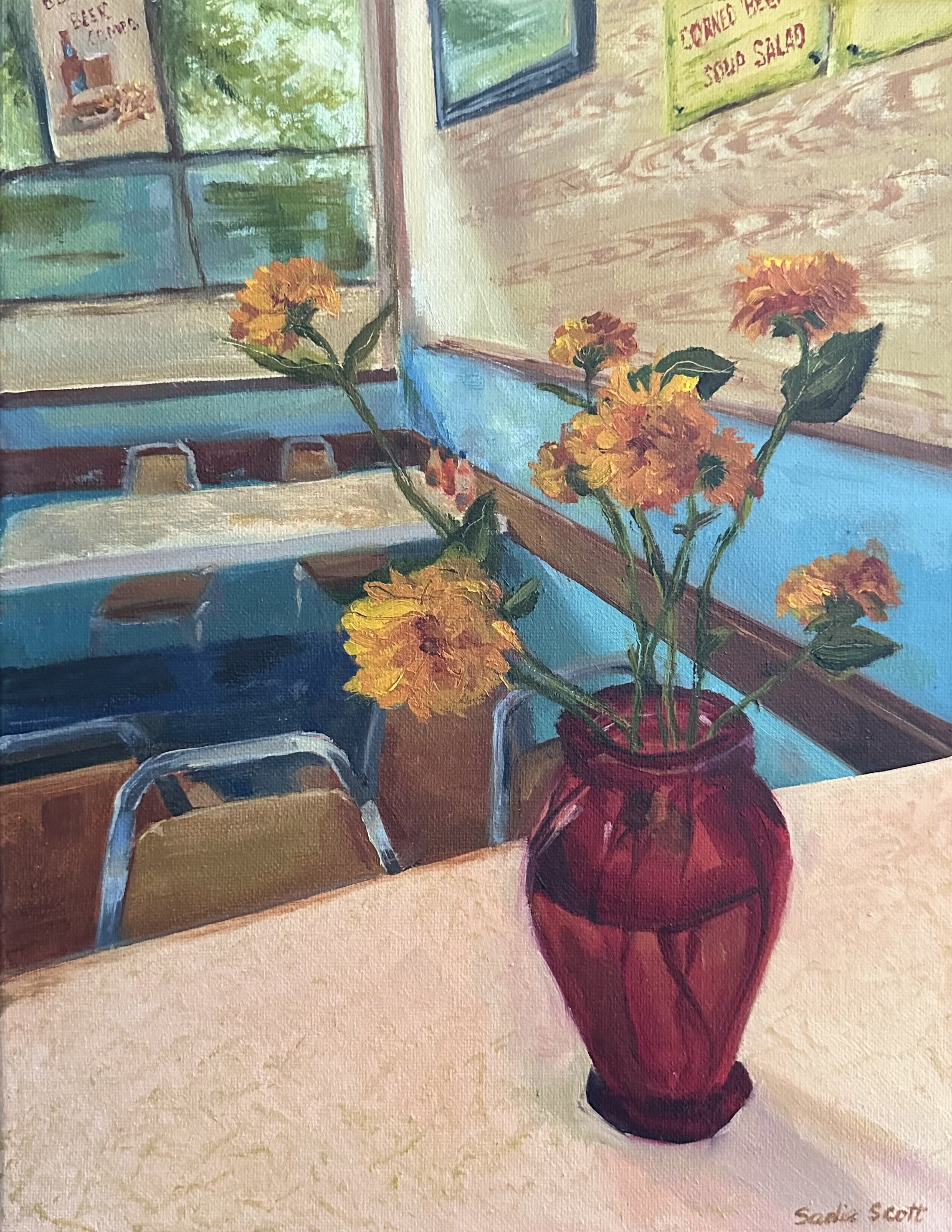 12" x 16" oil on canvas