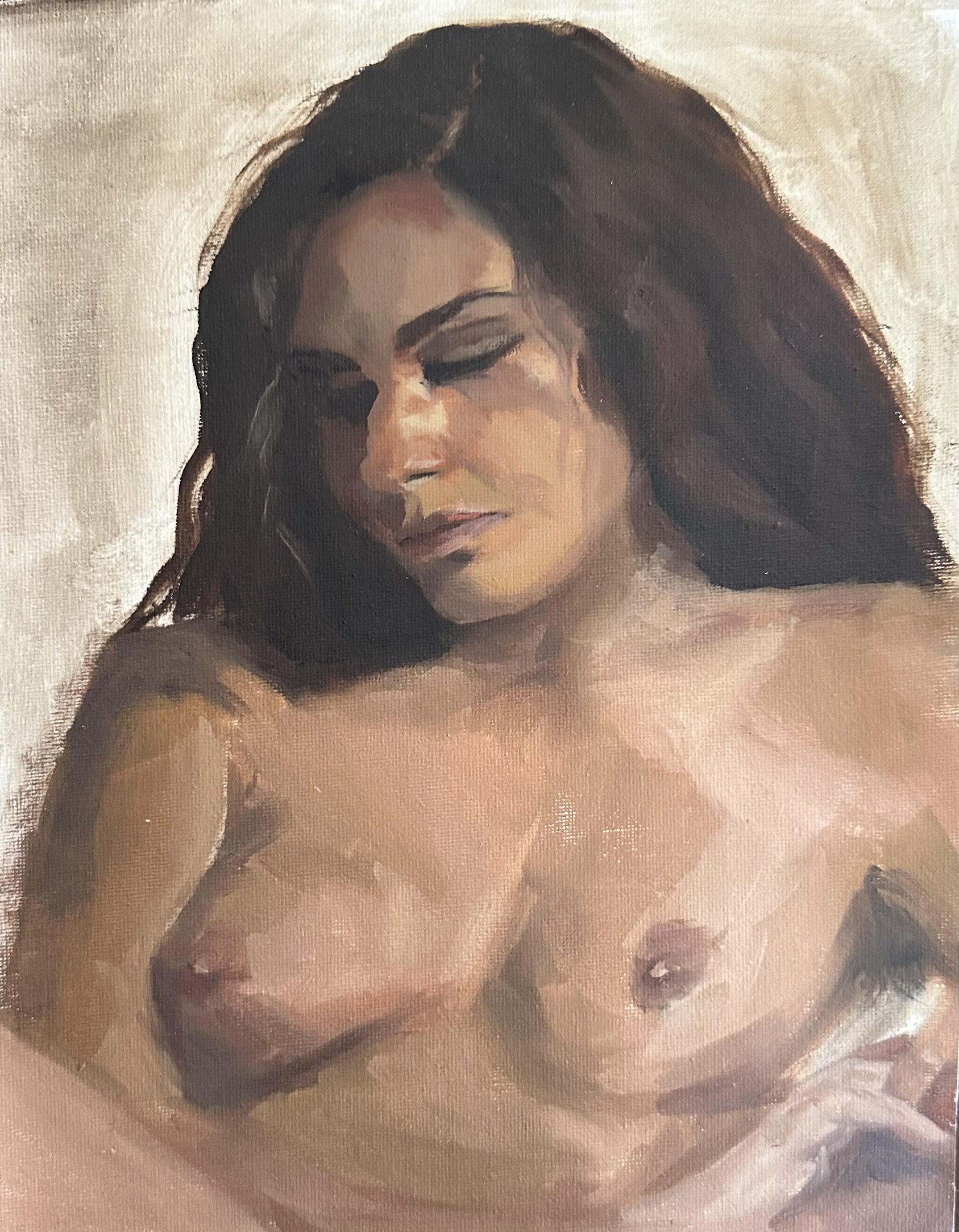 9"x12", oil on canvas paper
