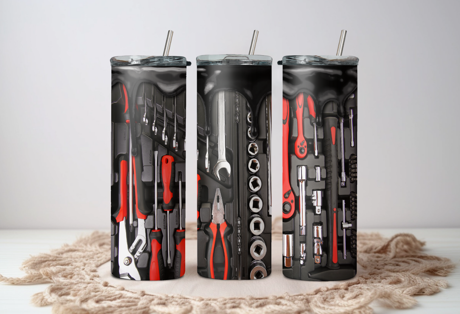 Tools in a Case Tumbler