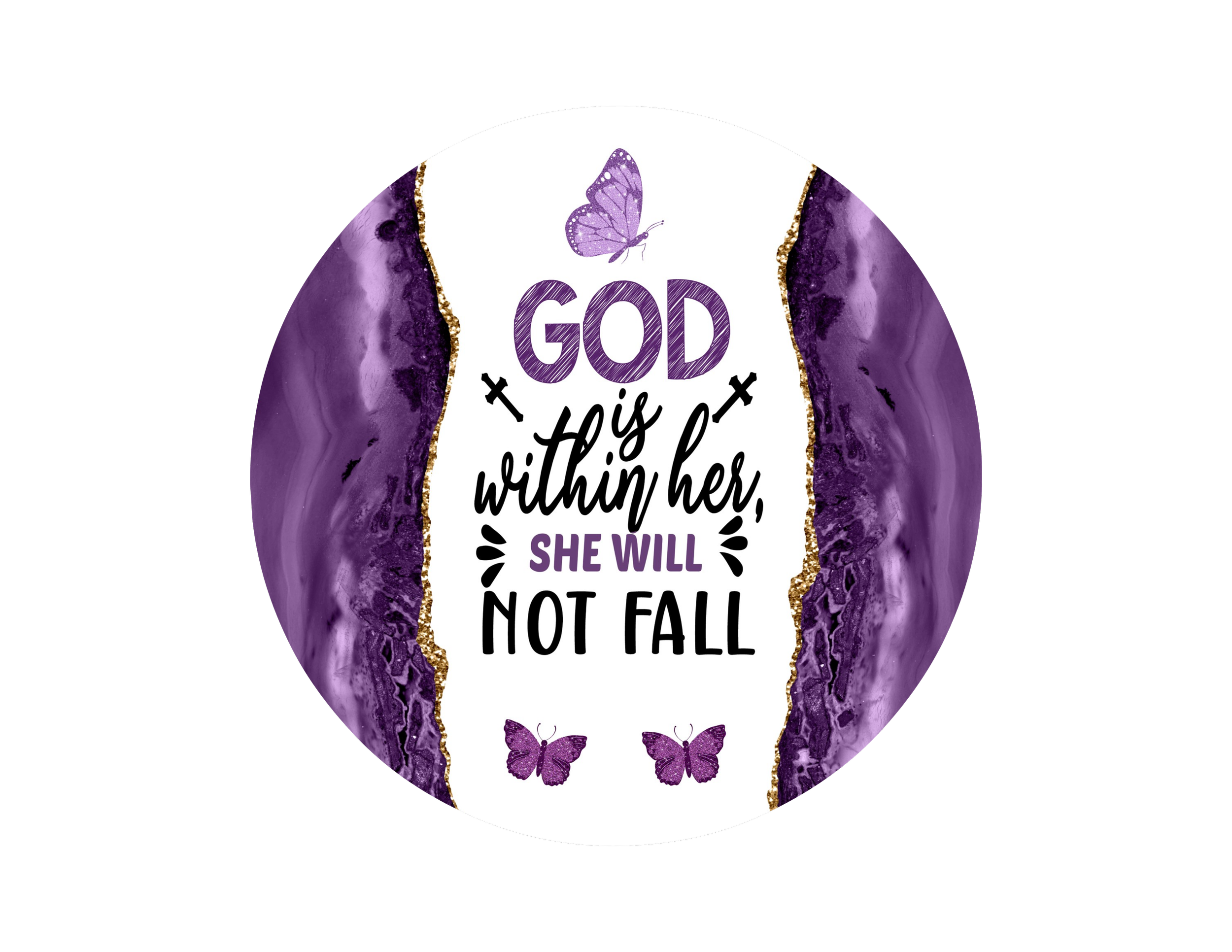 Psalm 46:1 God is Within Her Keychain