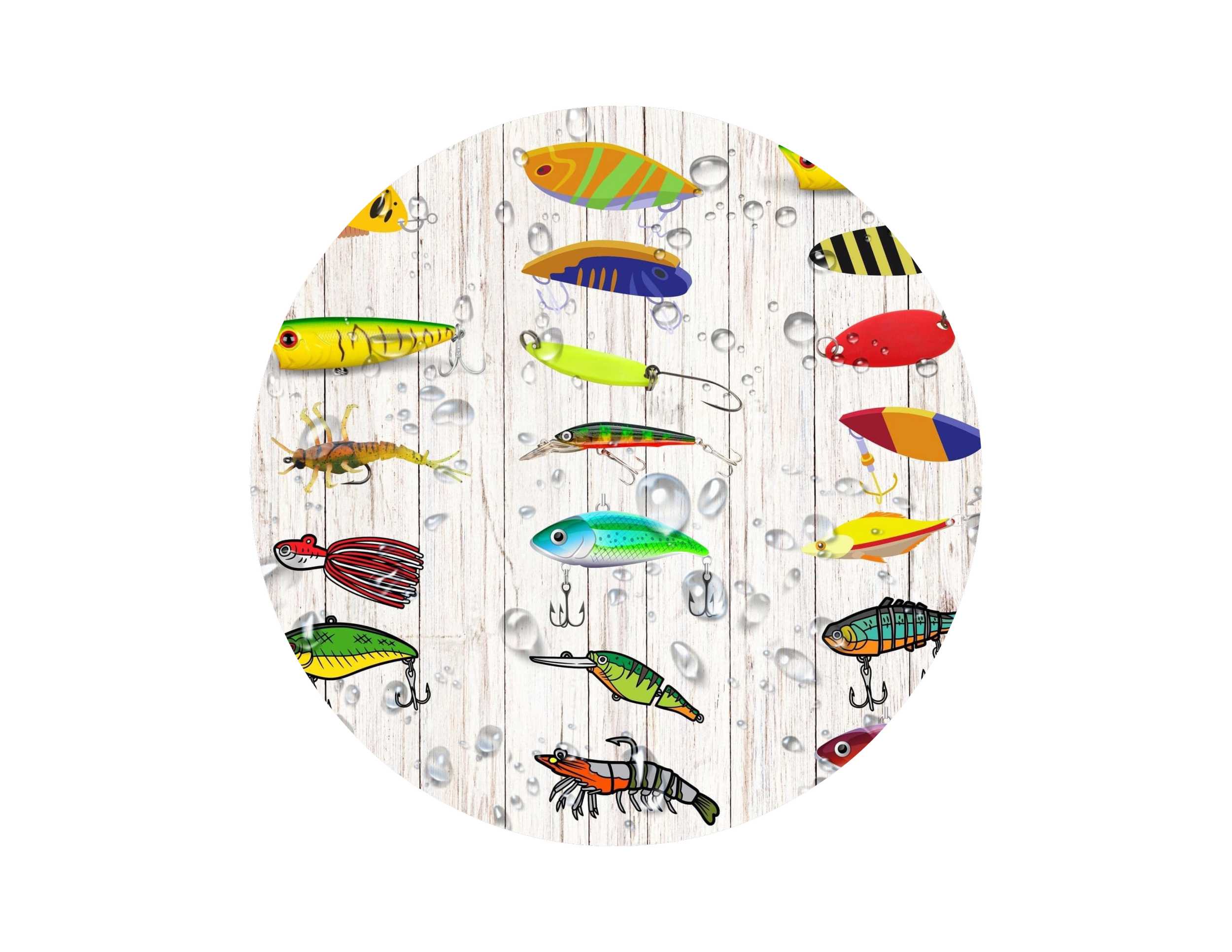 Fishing Lures Keychain