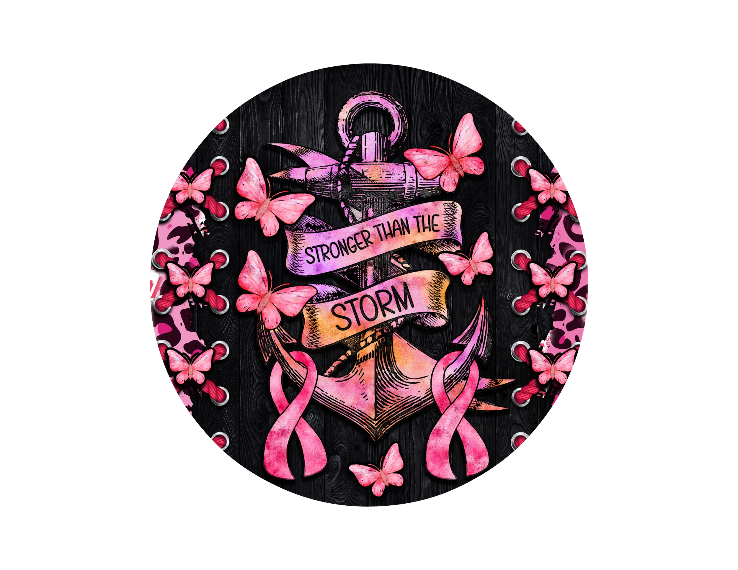 Stronger Than the Storm Keychain