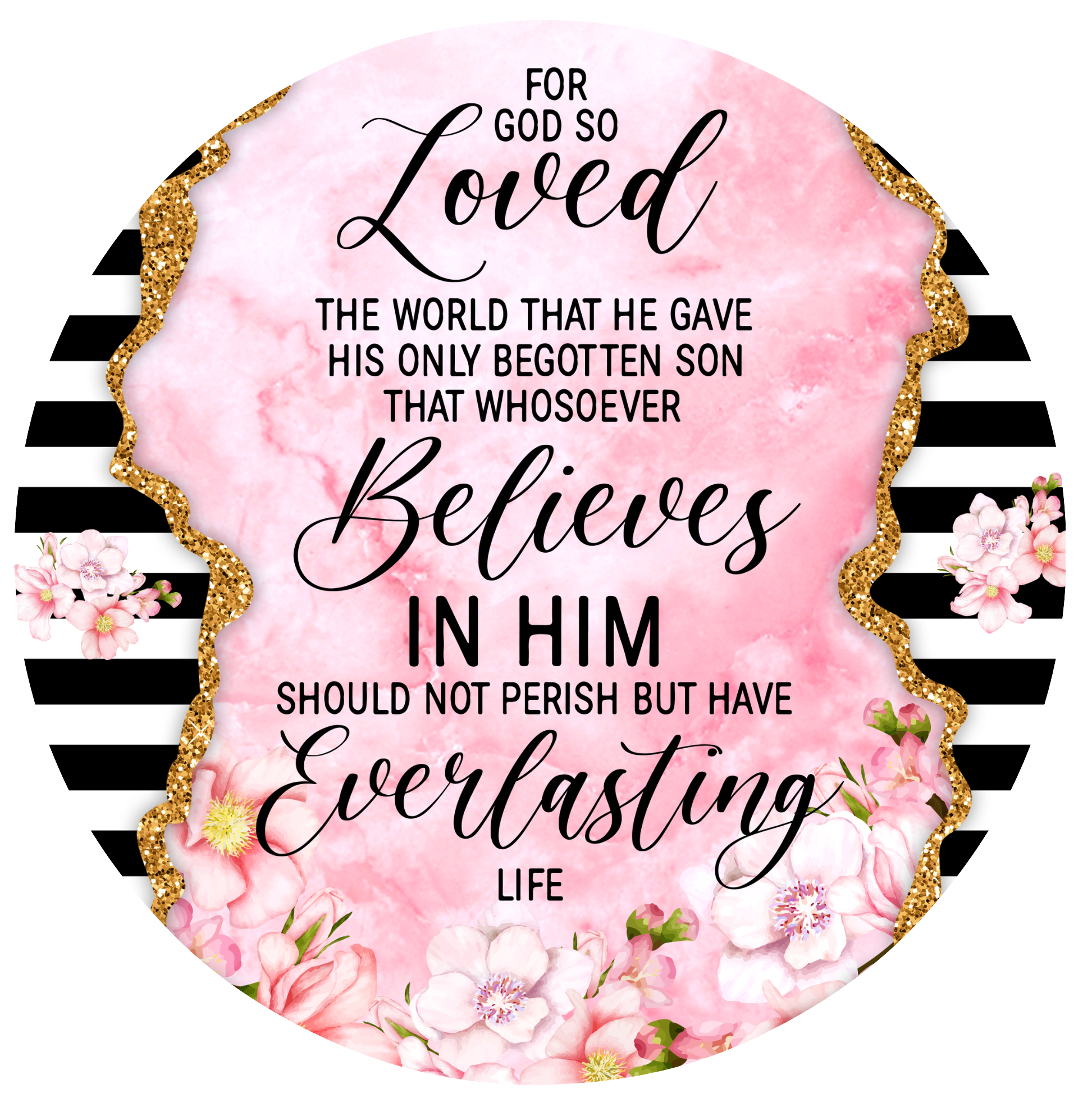 John 3:16 Keychain