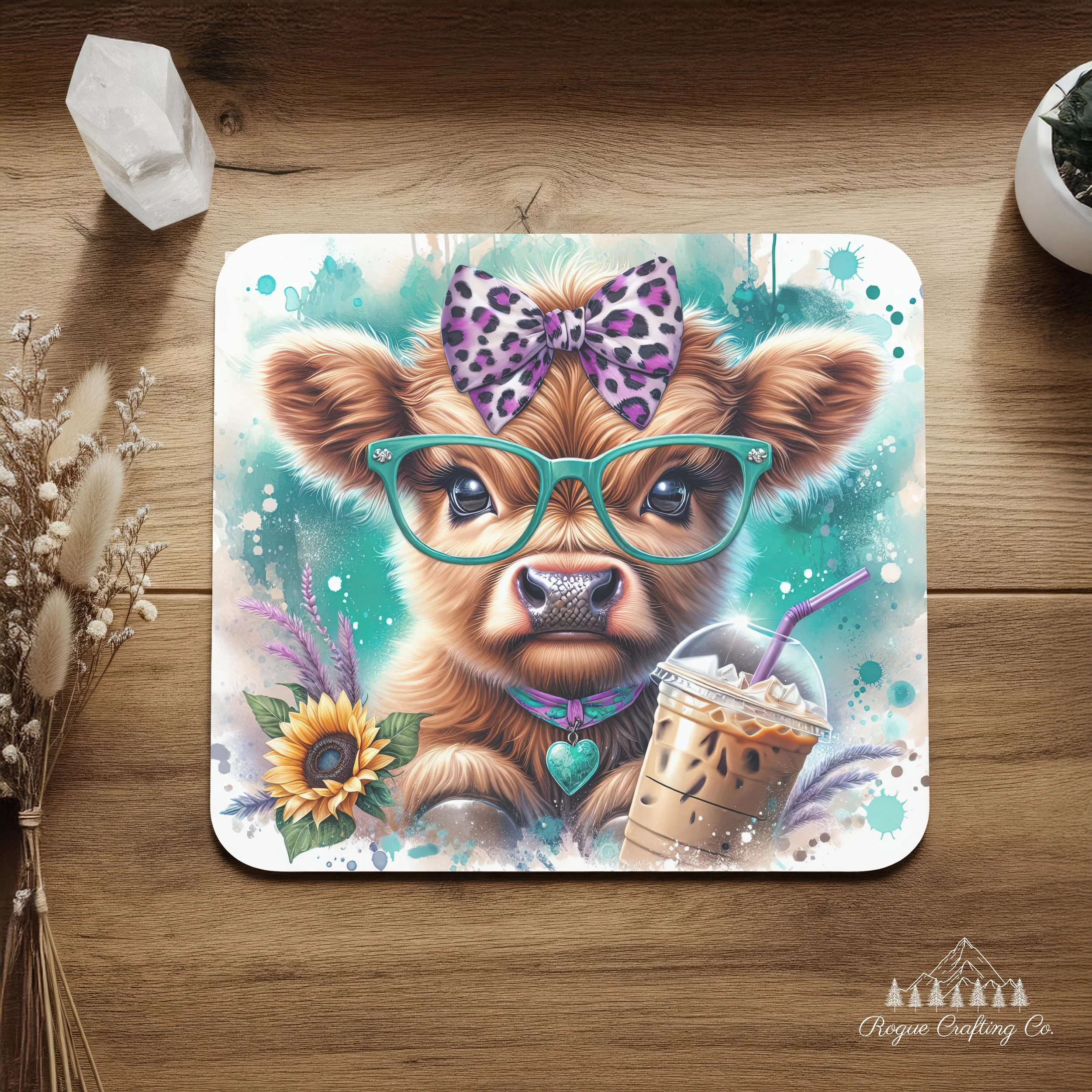 Highland Cow Iced Coffee 🐮🧋